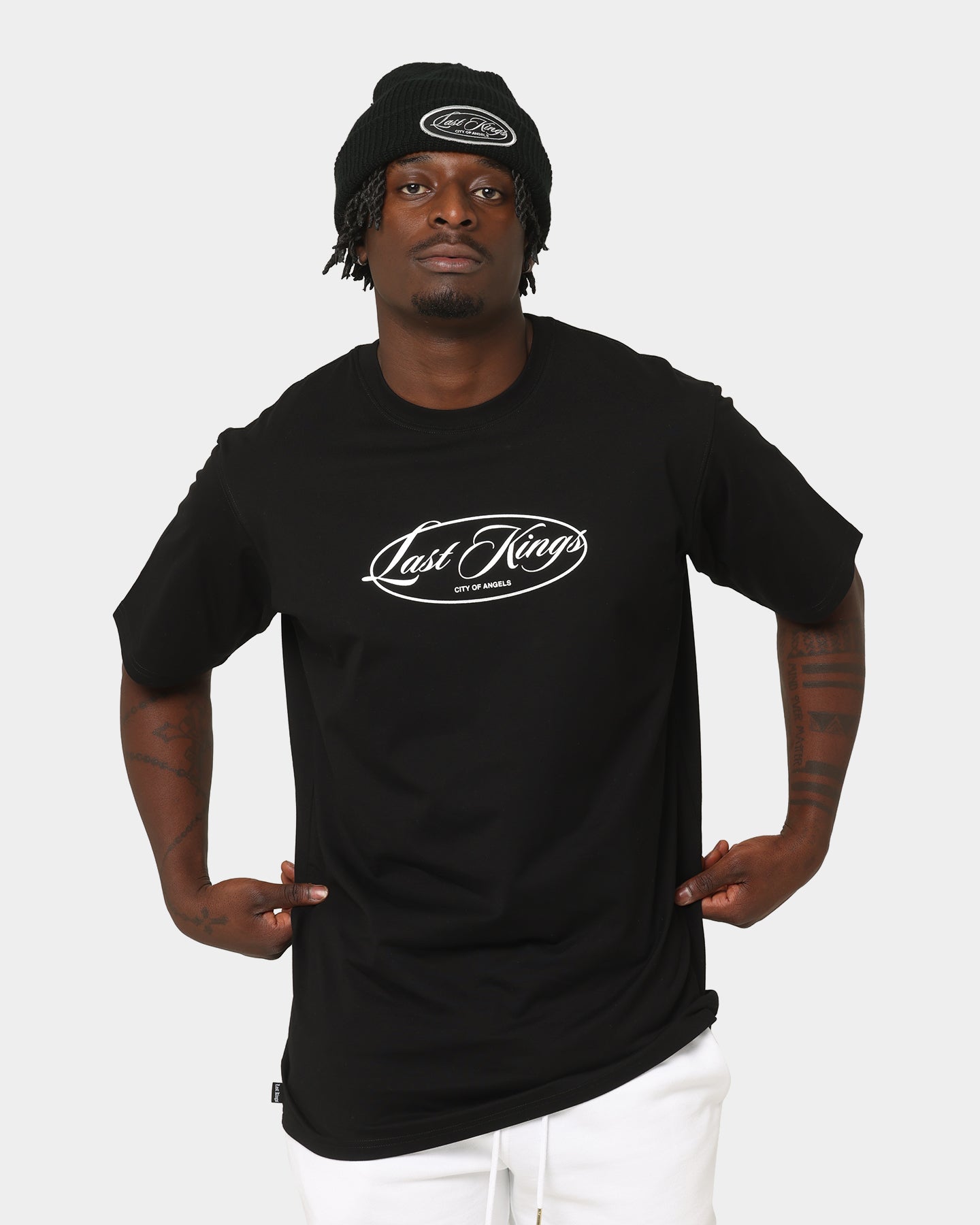 Last Kings City Of Angels Short Sleeve T-Shirt Black