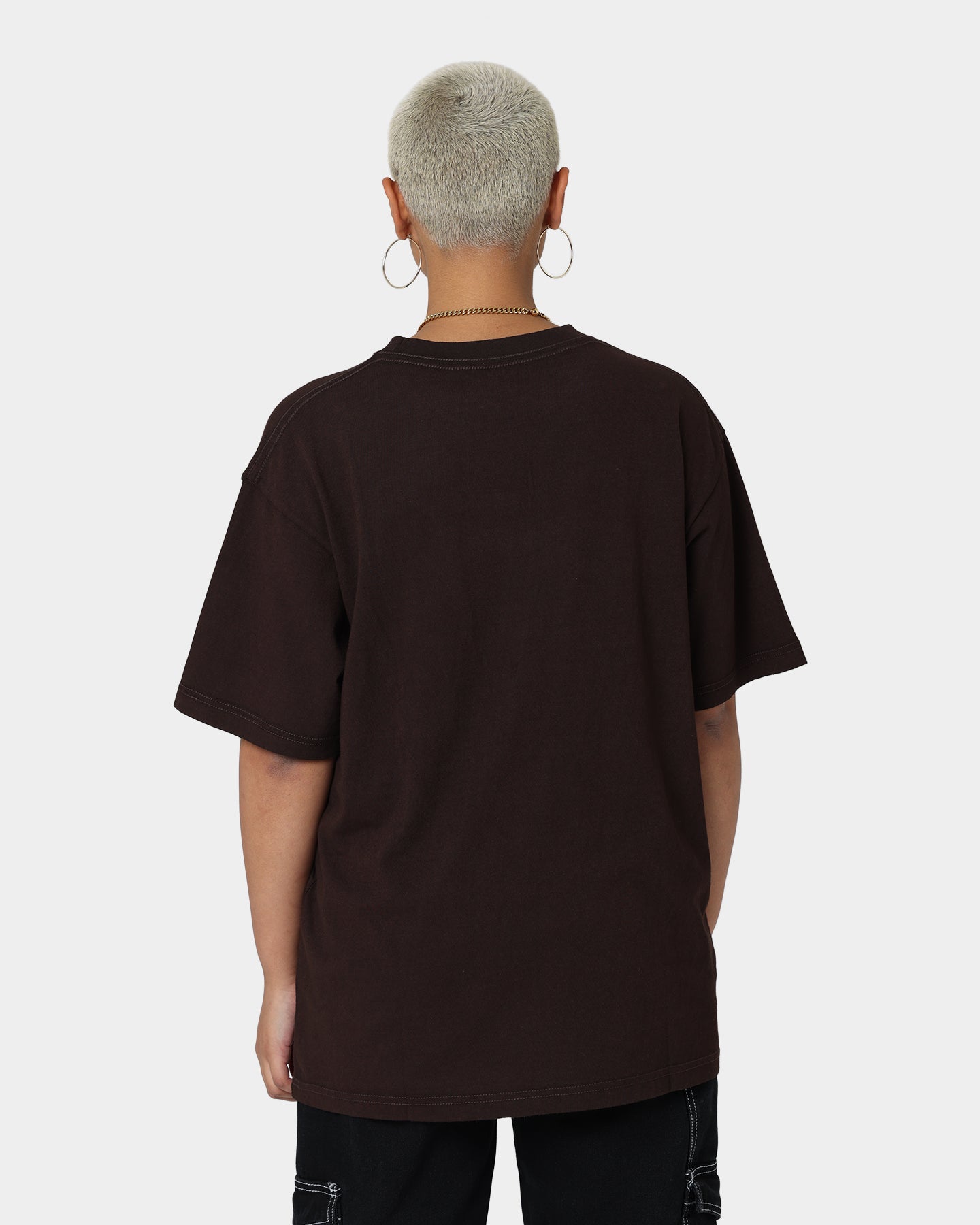 Mitchell & Ness Toronto Raptors Carter Photo T-Shirt Baroque Brown Style001