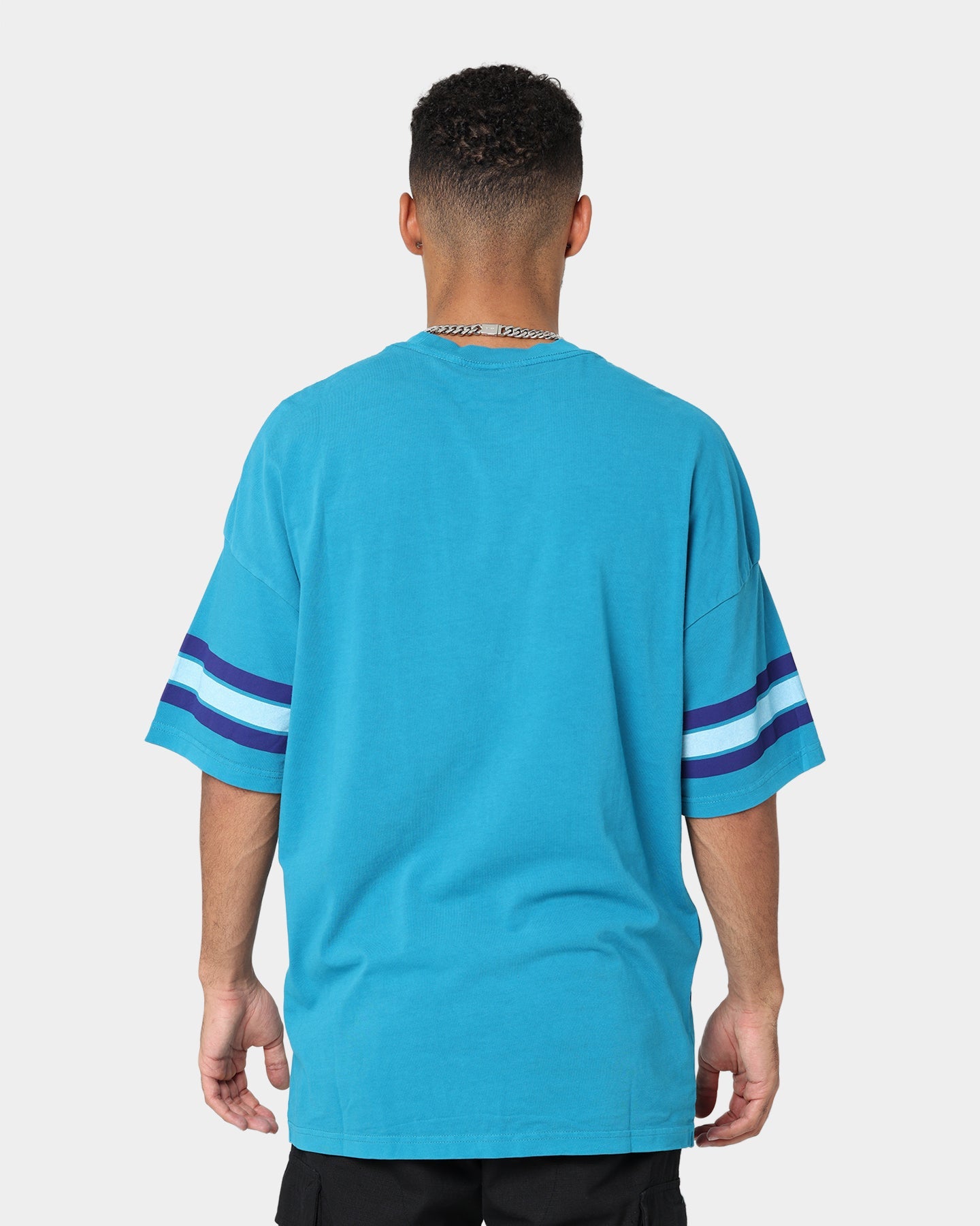 Mitchell & Ness Charlotte Hornets Vintage Conference T-Shirt Faded Teal