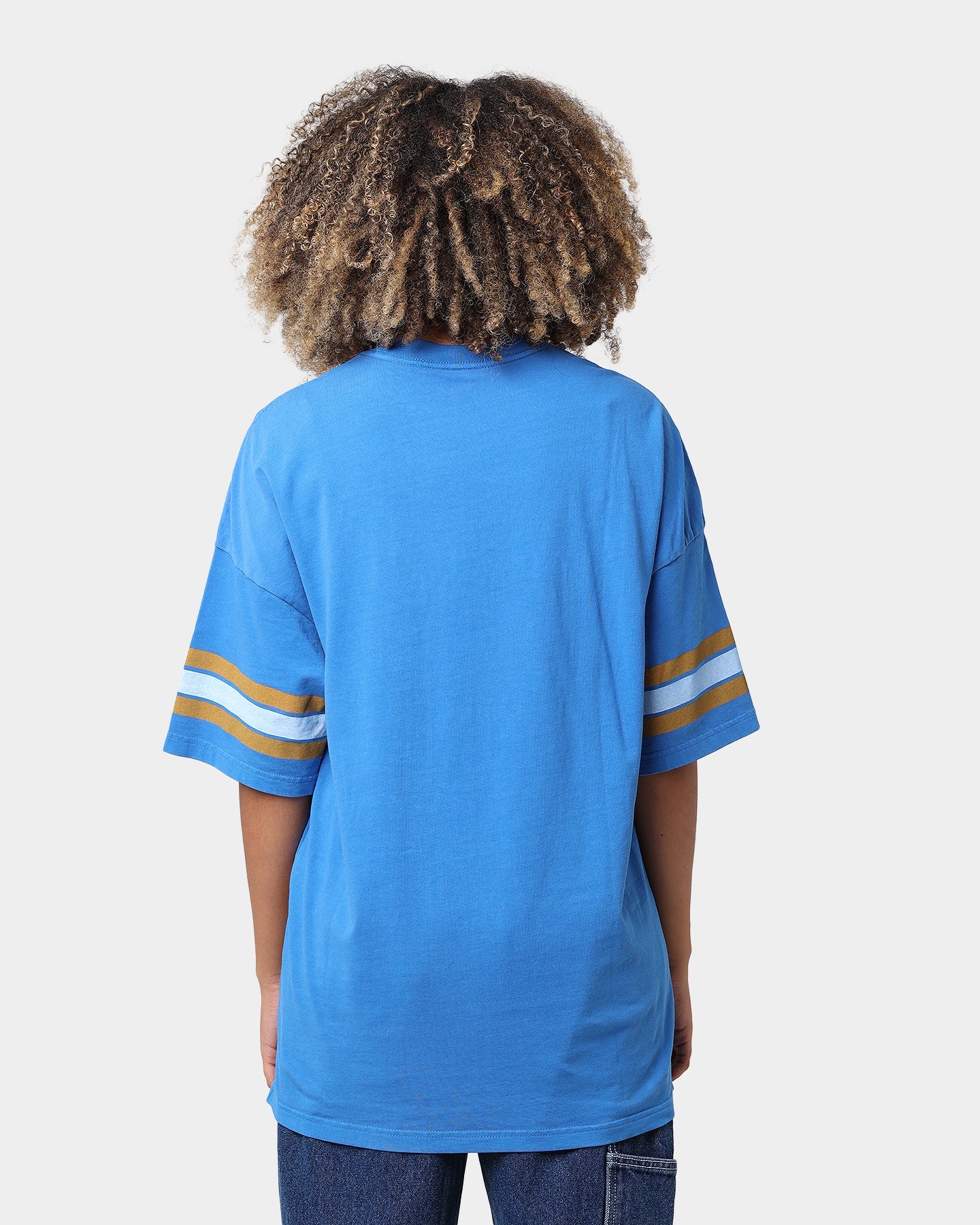 Mitchell & Ness New York Knicks Vintage Conference T-Shirt Faded Royal Style001