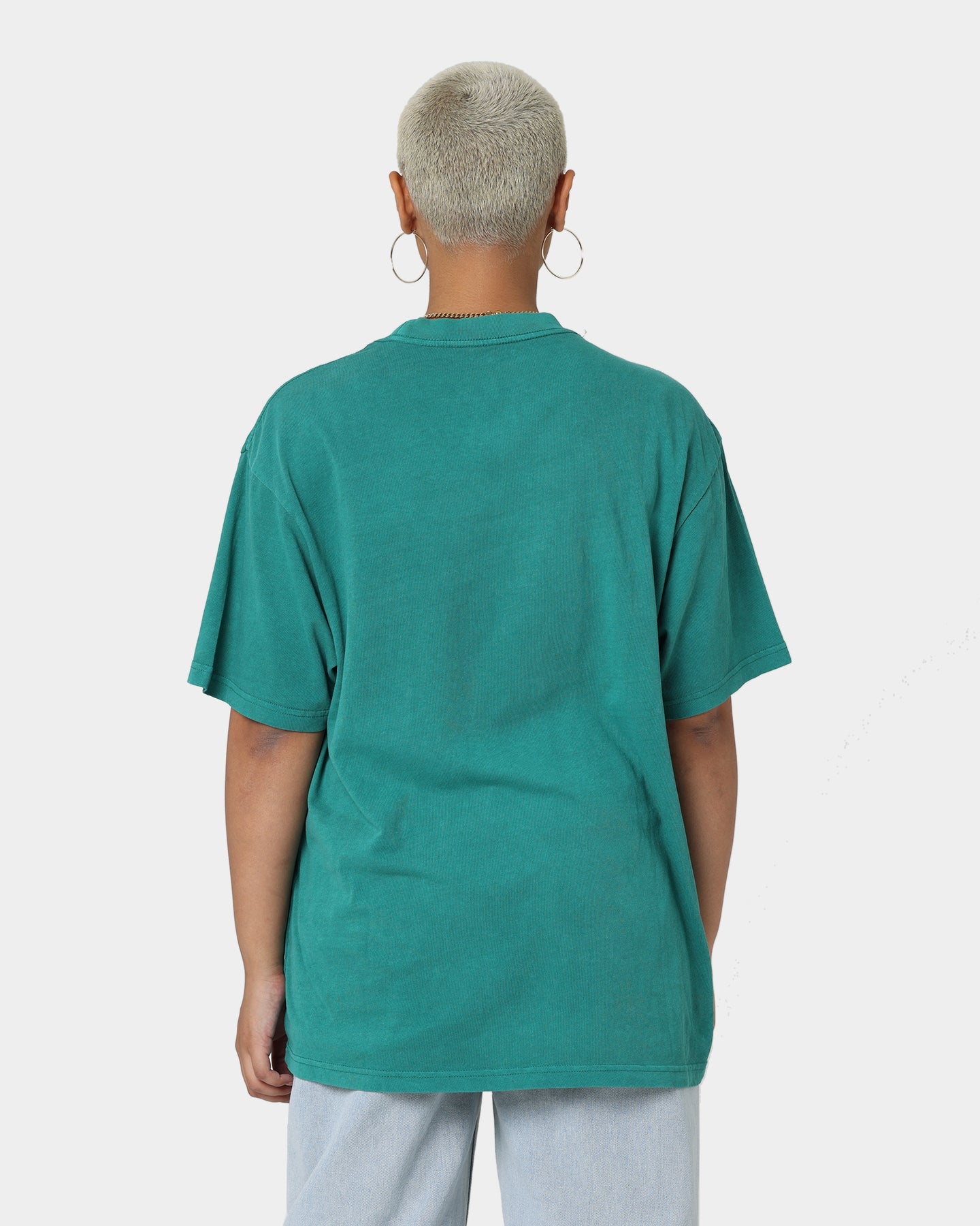 Mitchell & Ness Seattle Sonics Incline Stack Vintage T-Shirt Faded Green Style001