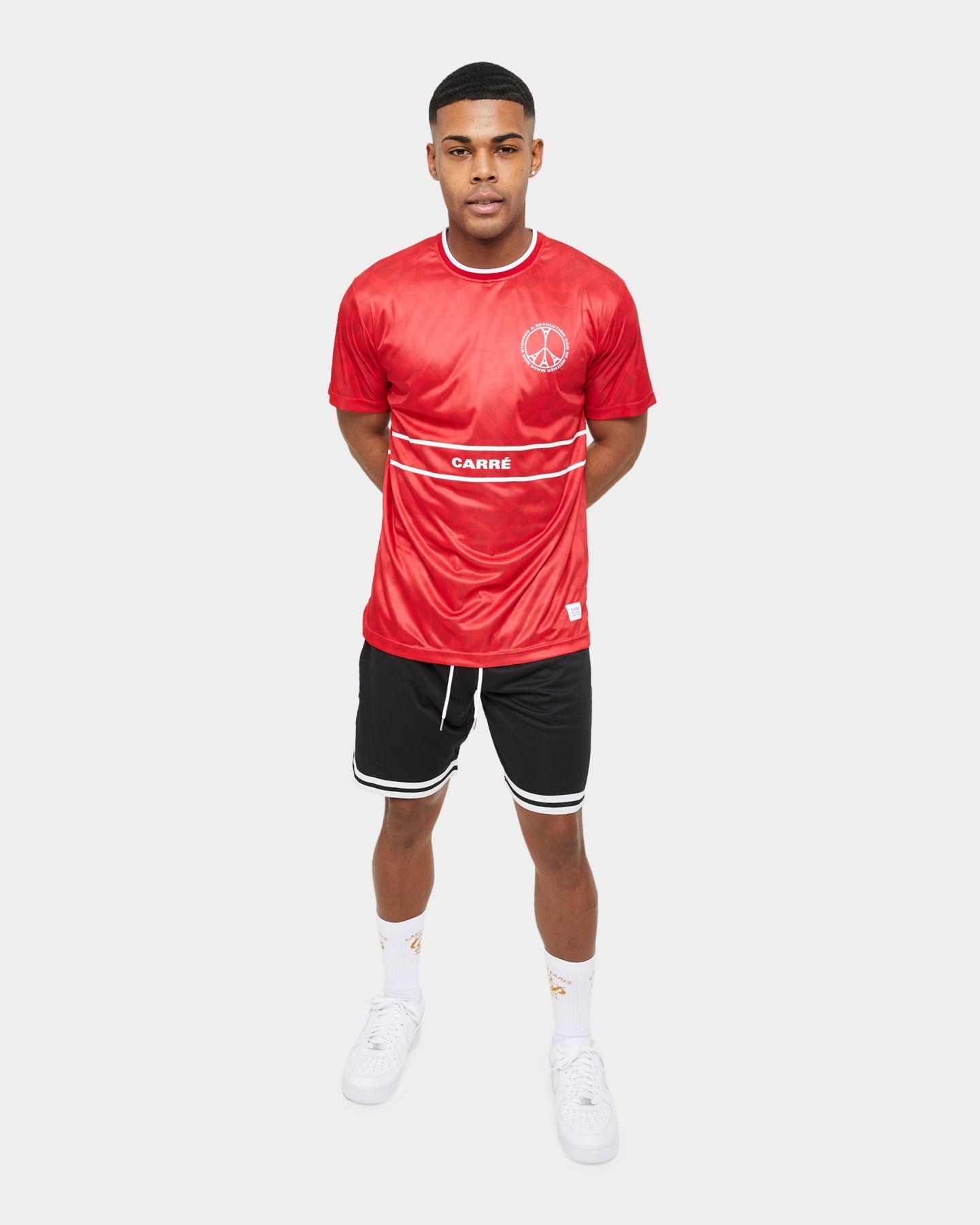 Carre Precision Jersey T-Shirt Red