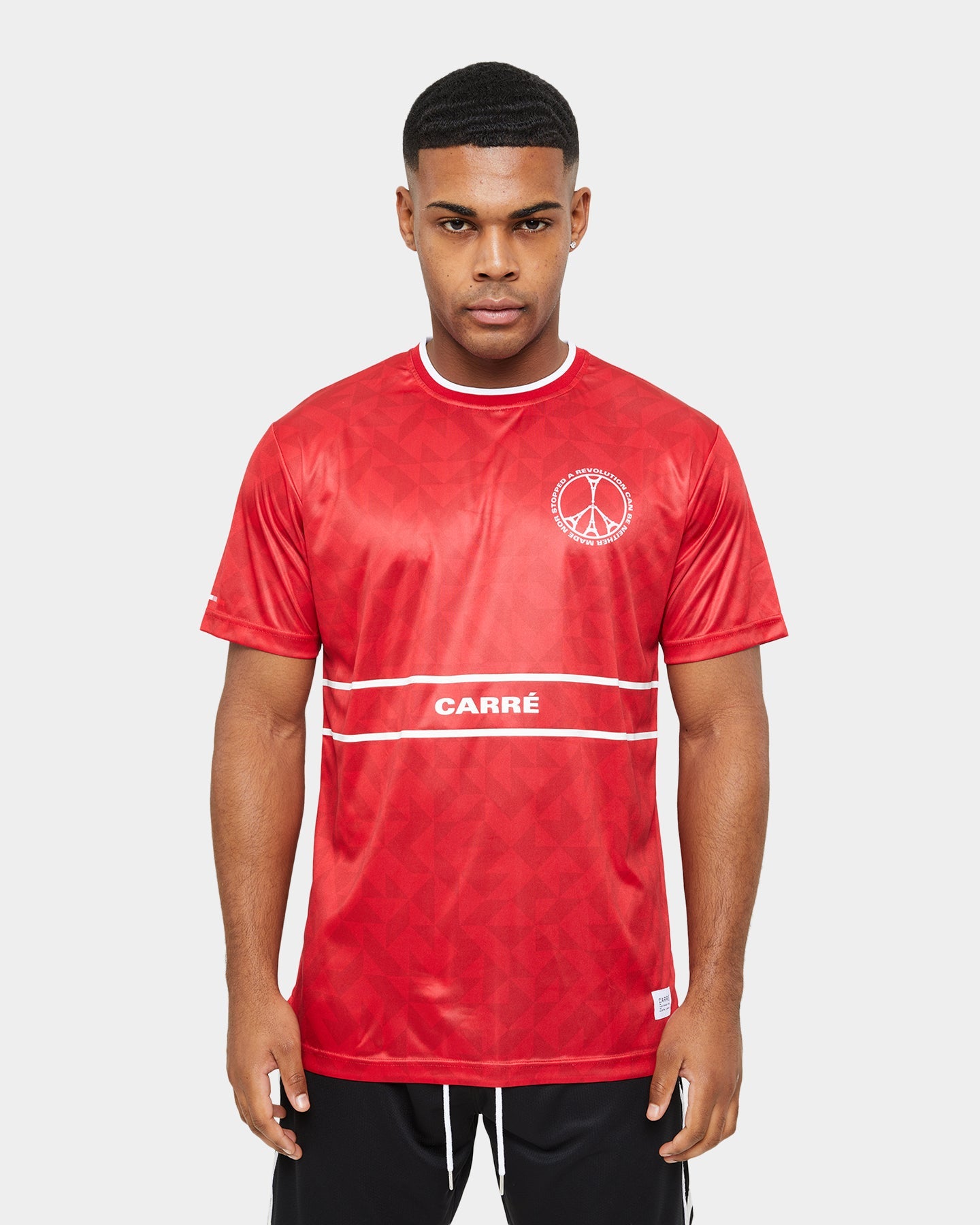 Carre Precision Jersey T-Shirt Red