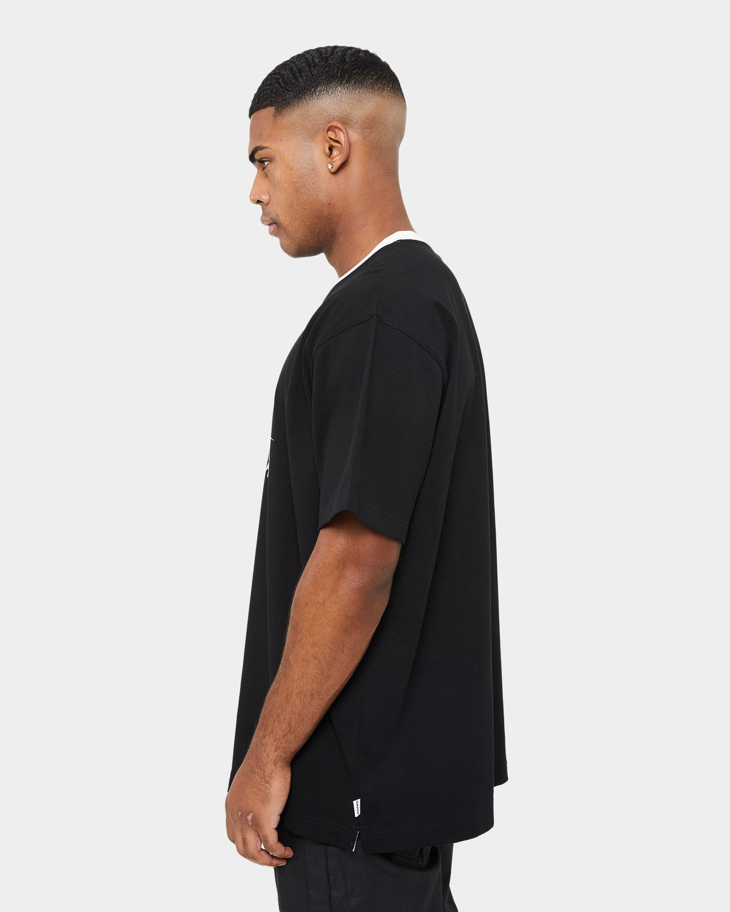 Carre Metalle Oversized T-Shirt Black/Off White