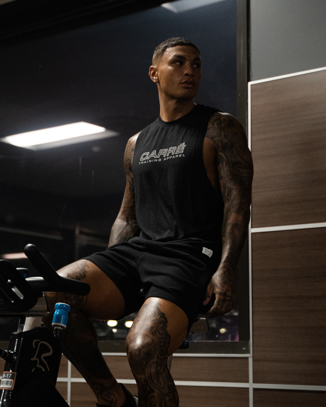 Carre Restart TA Apparel Muscle T-Shirt Black