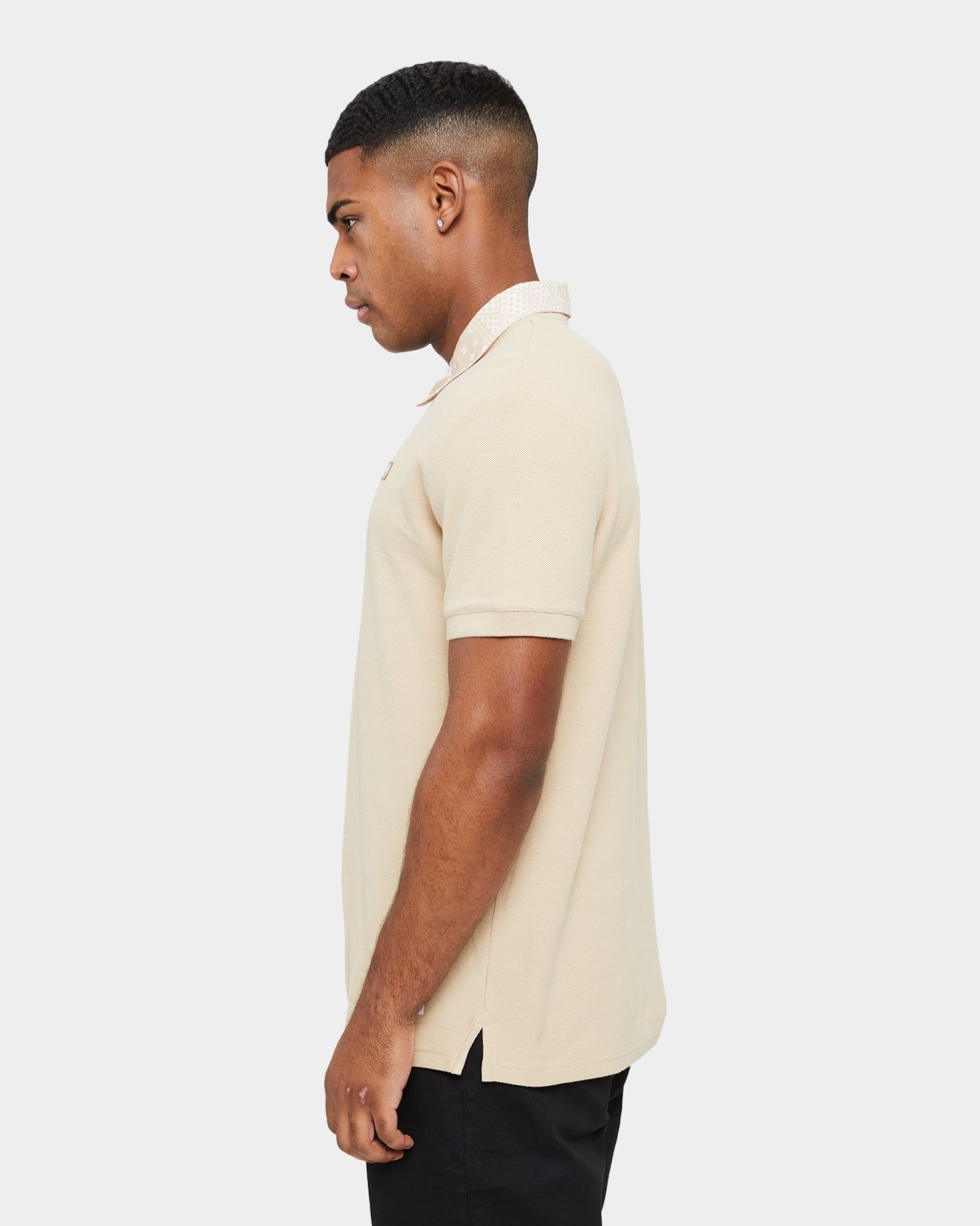 Carre Bandana Ultra Polo Shirt Stone