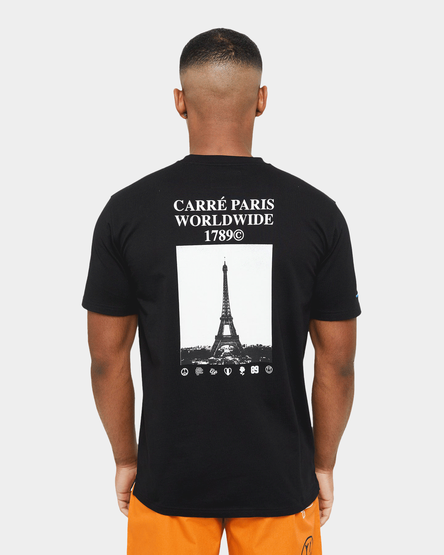 Carre Worldwide UV CLS T-Shirt Black