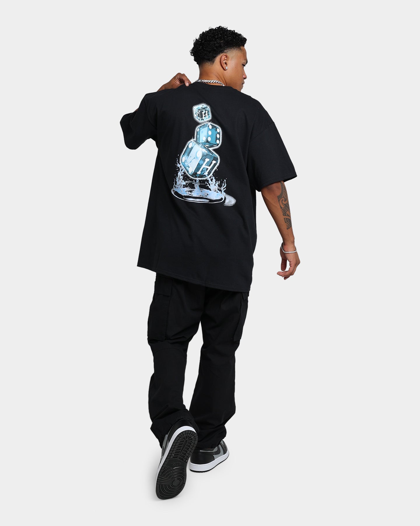 HUF Ice Dice T-Shirt Black