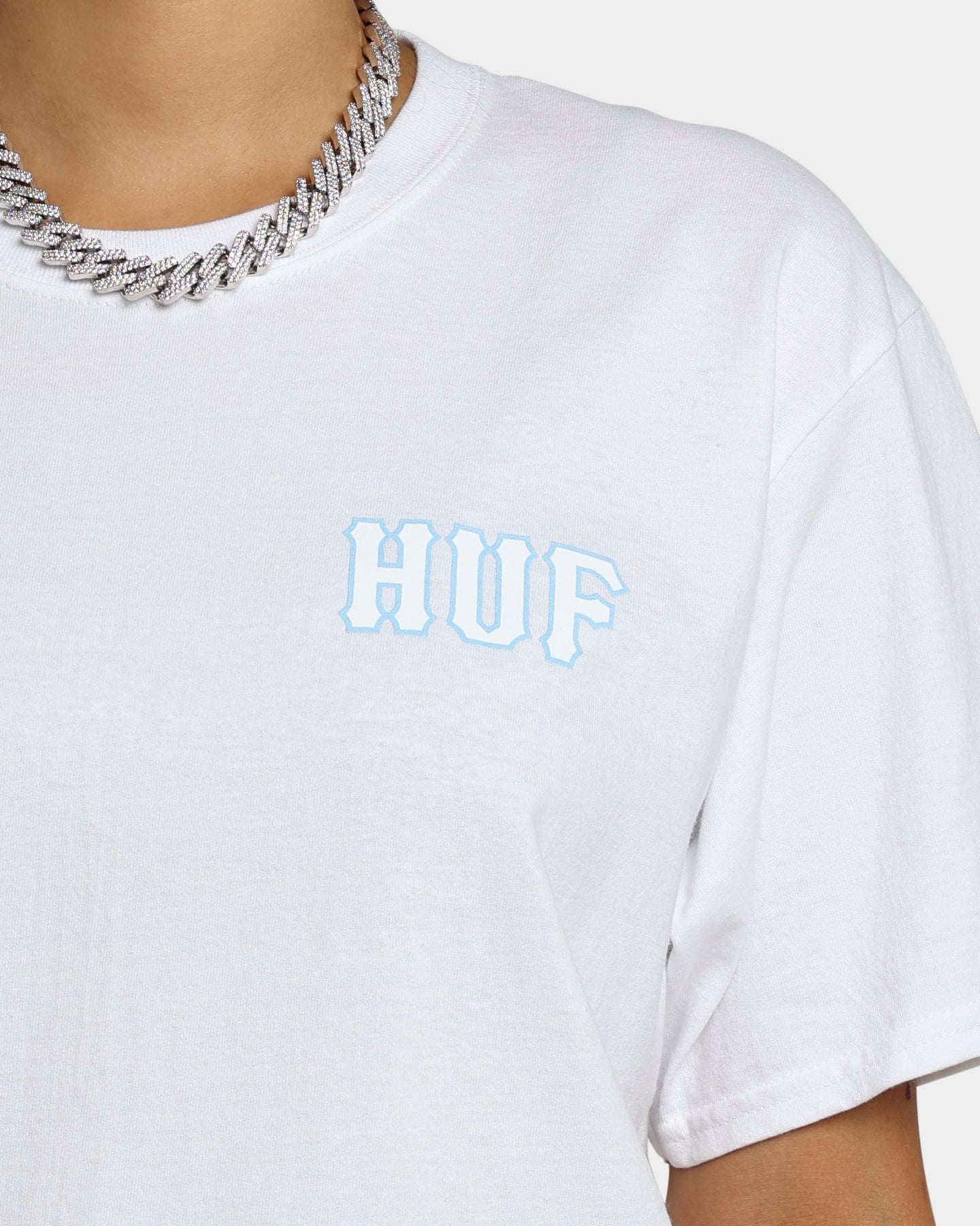 HUF Ice Dice T-Shirt White Style001