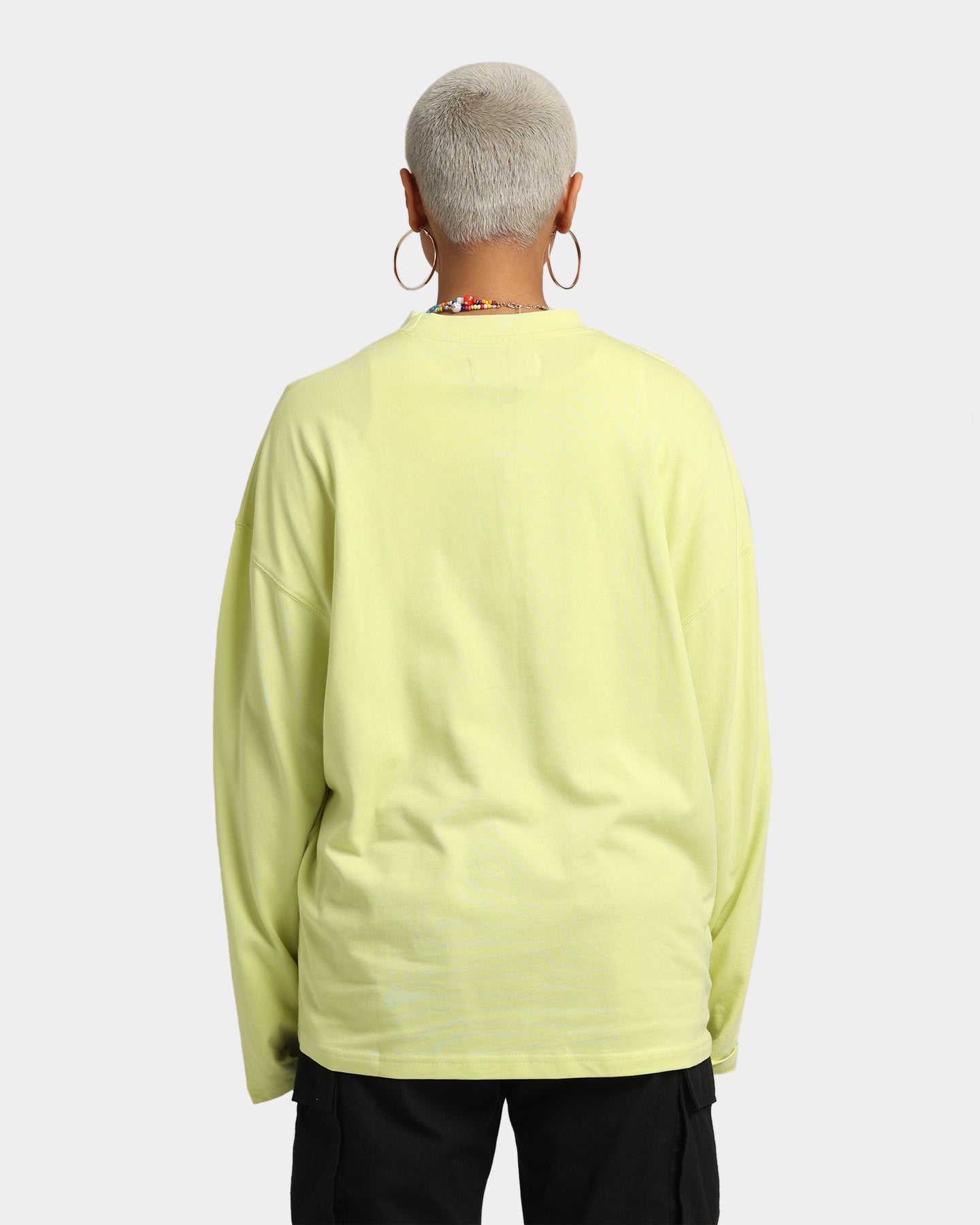 Loiter Rodeo Long Sleeve T-Shirt Yellow Style001