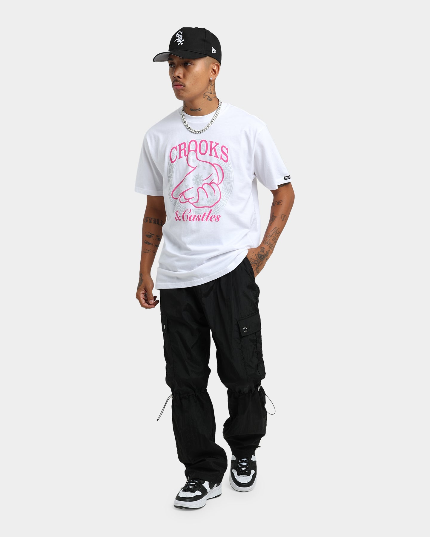 Crooks & Castles Gundana T-Shirt White