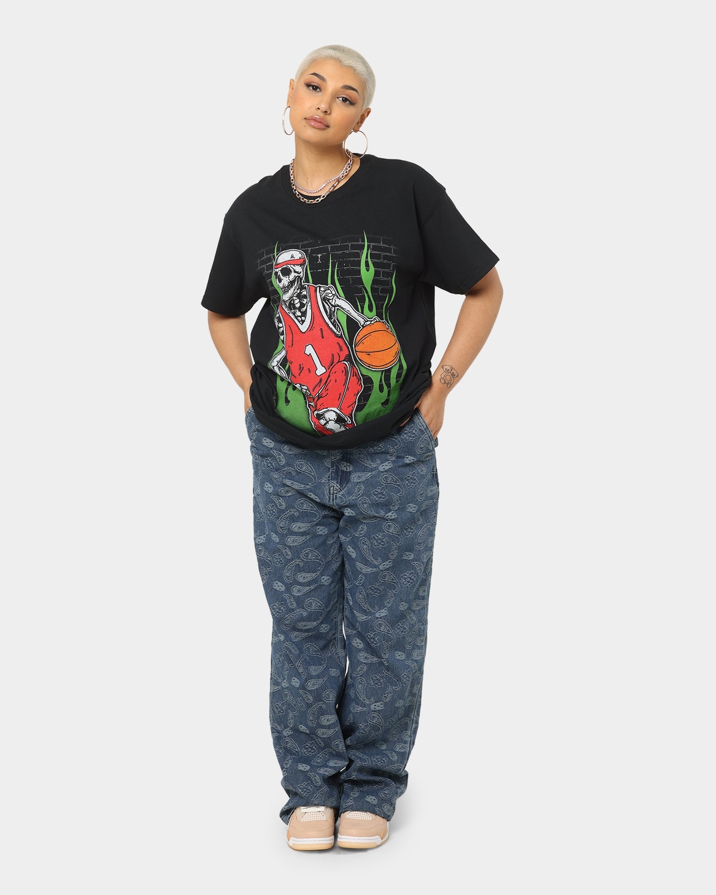Goat Crew Ball For Life T-Shirt Black Style001