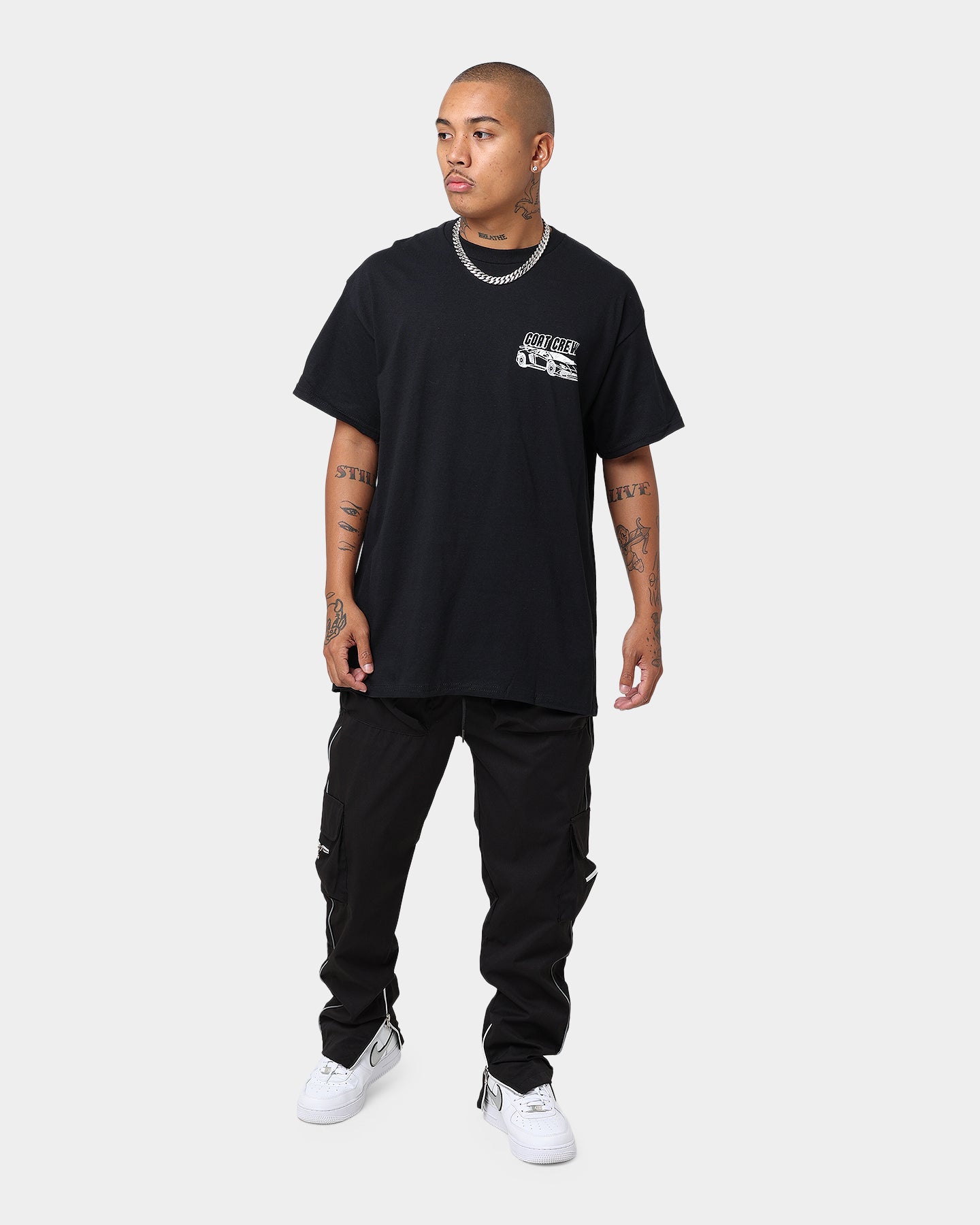 Goat Crew Race Car T-Shirt Black