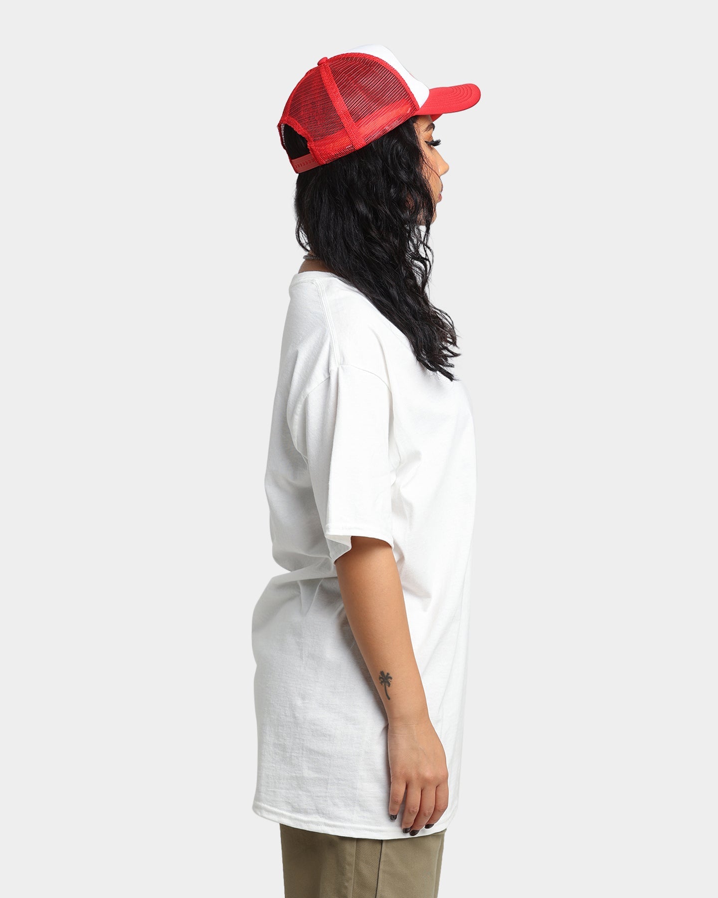 Goat Crew Race Car T-Shirt White Style001