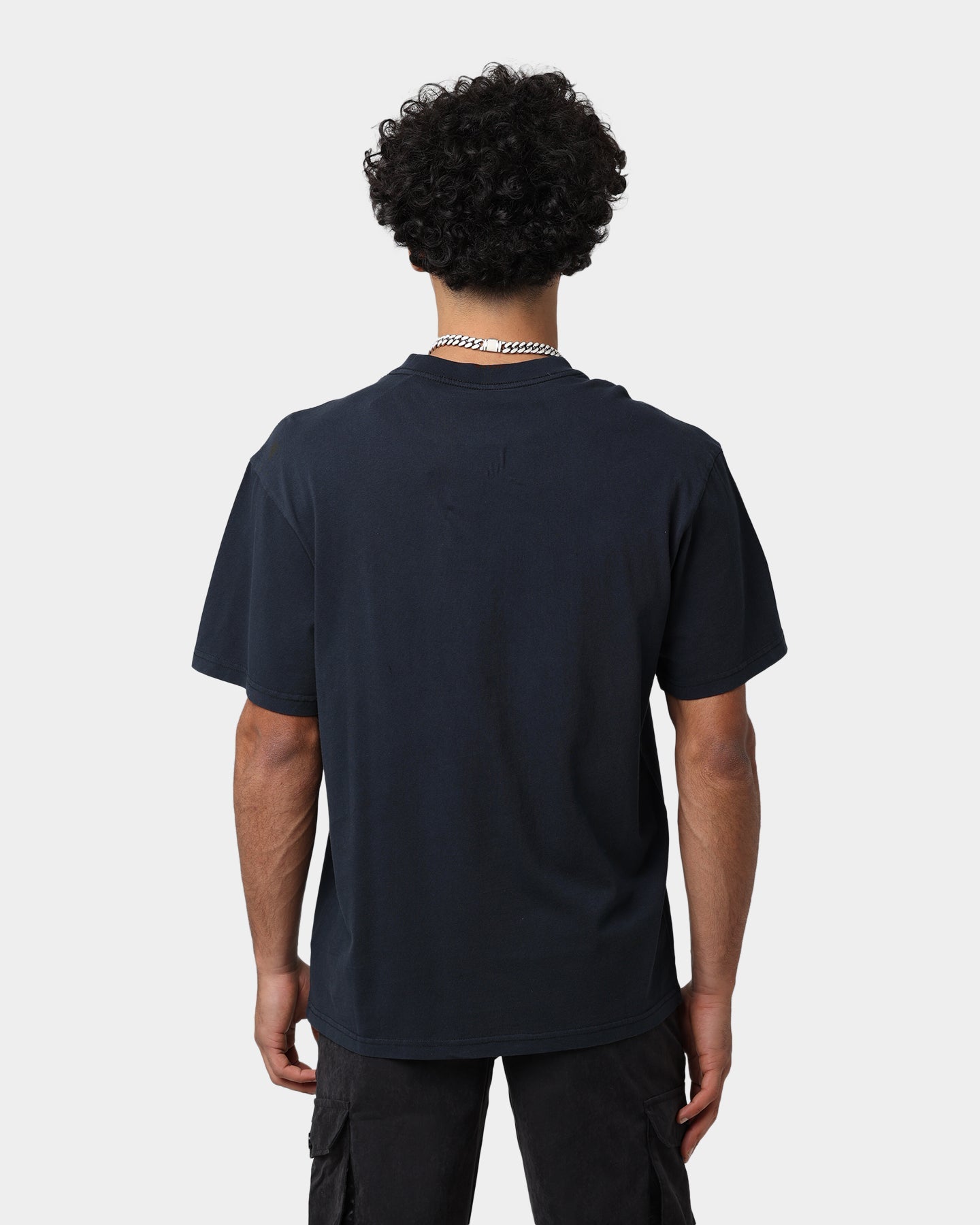 Mitchell & Ness Chicago Bulls Hoop T-Shirt Faded Black