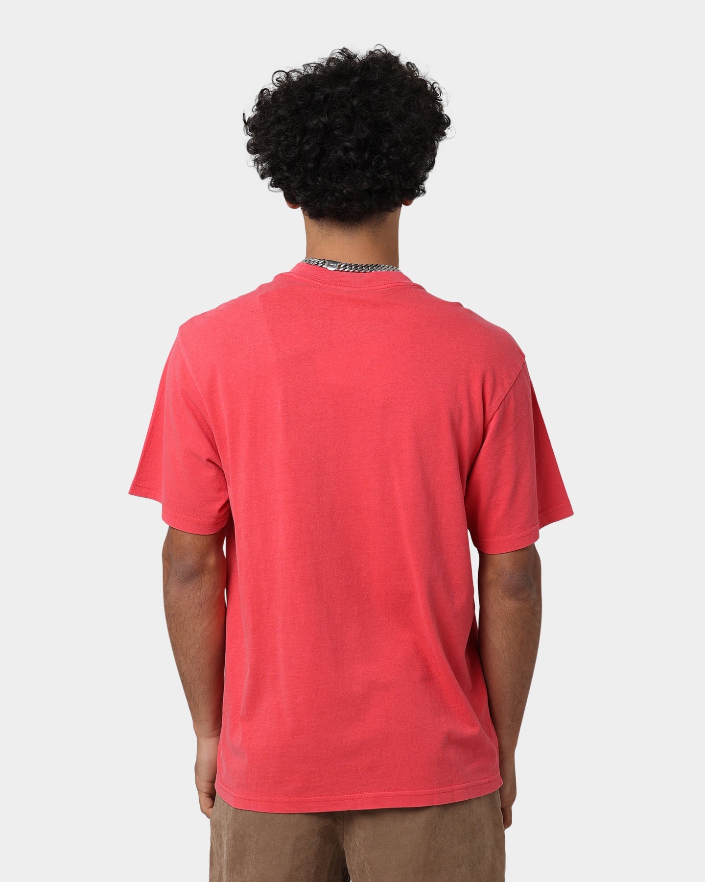 Mitchell & Ness Chicago Bulls Hoop T-Shirt Faded Red