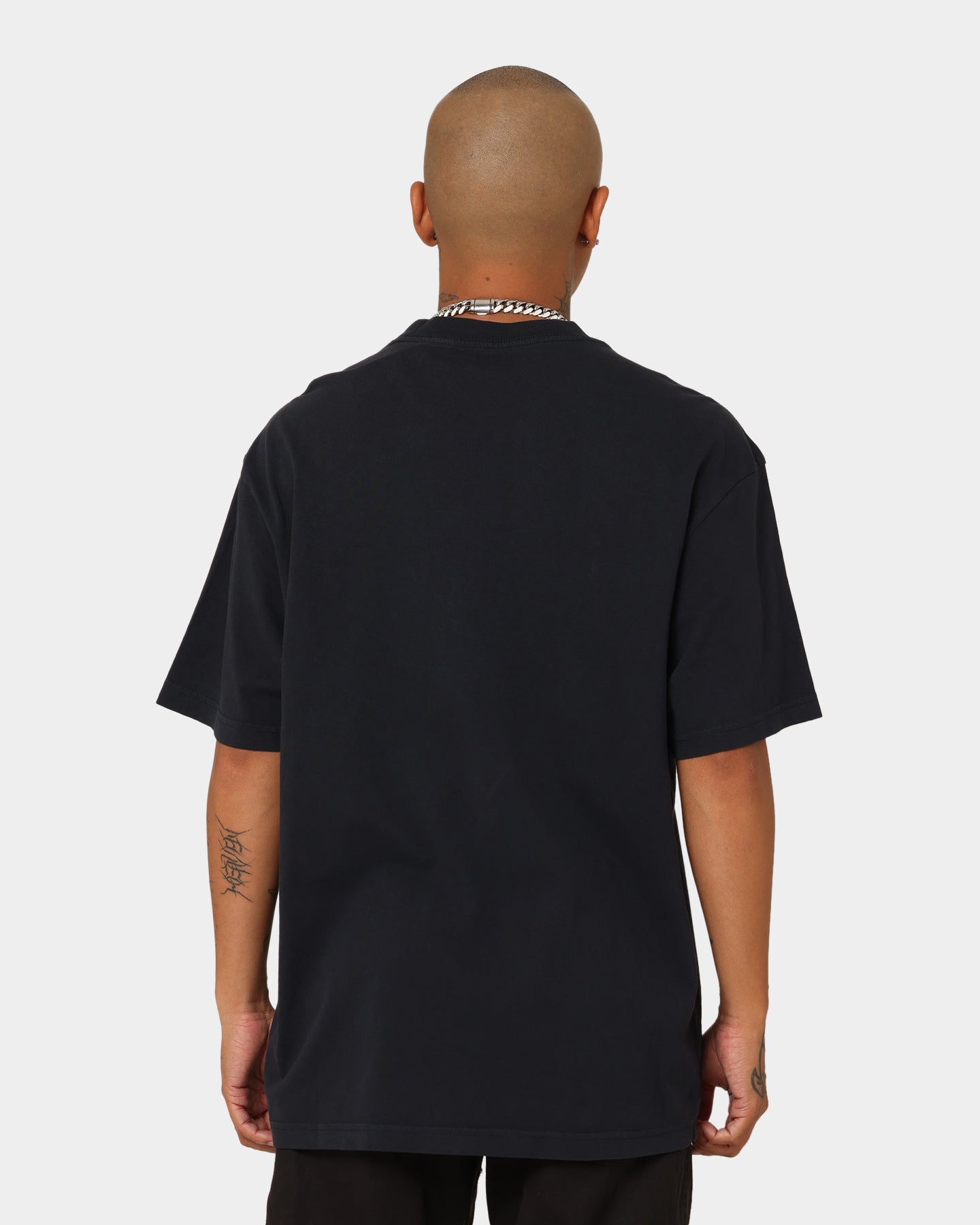 Mitchell & Ness Los Angeles Lakers Metallic Shadow T-Shirt Faded Black