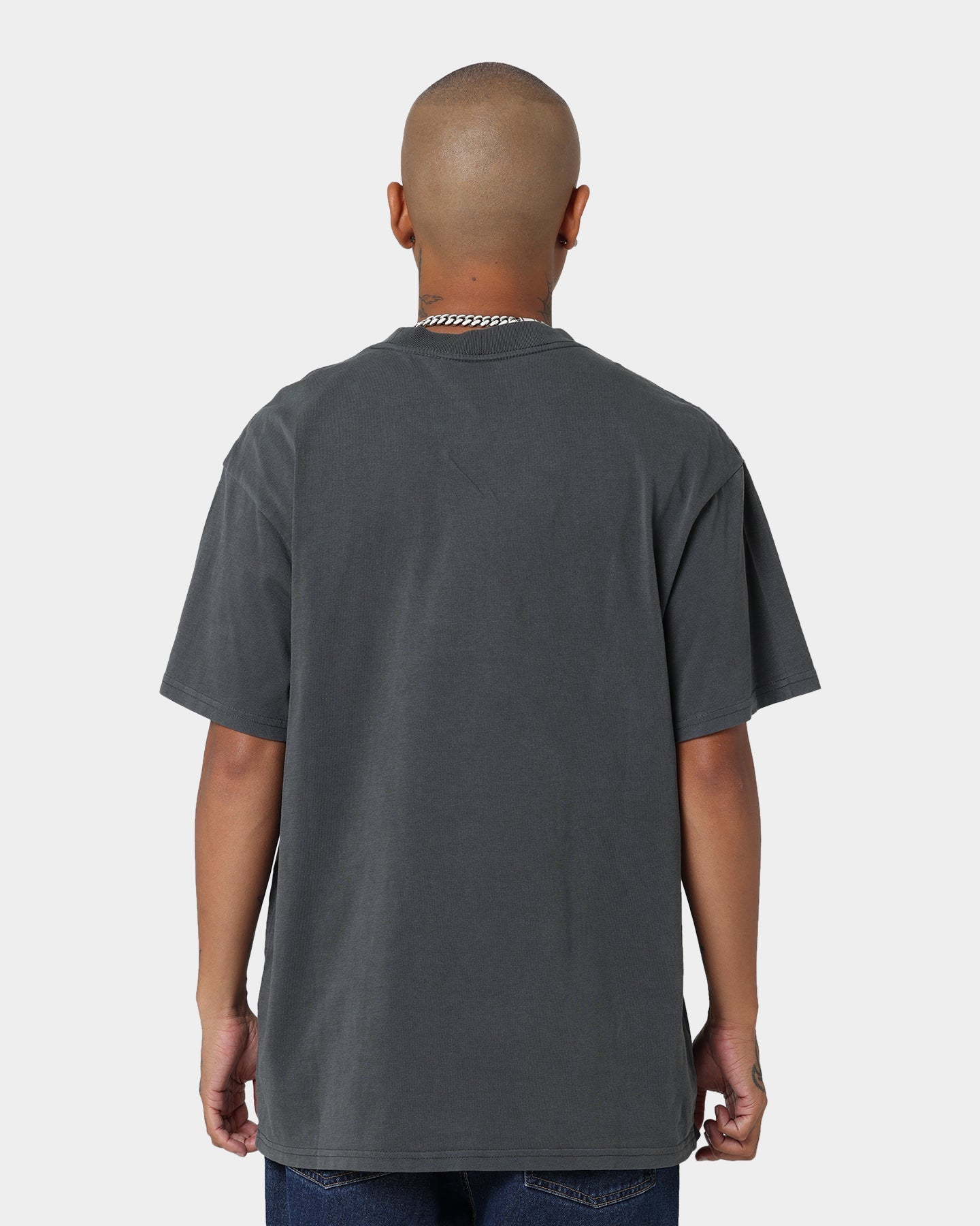 Majestic Athletic Las Vegas Raiders Tonals Logo T-Shirt Gunmetal