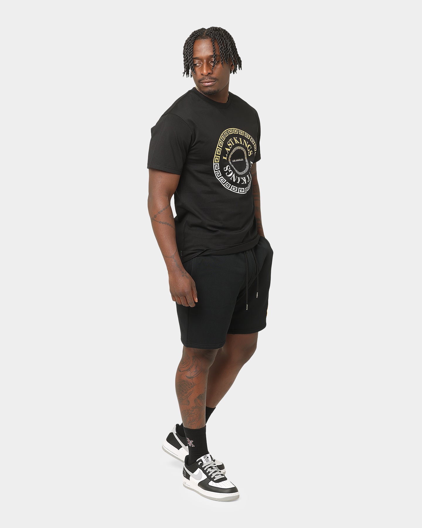 Last Kings Duotone Short Sleeve T-Shirt Black