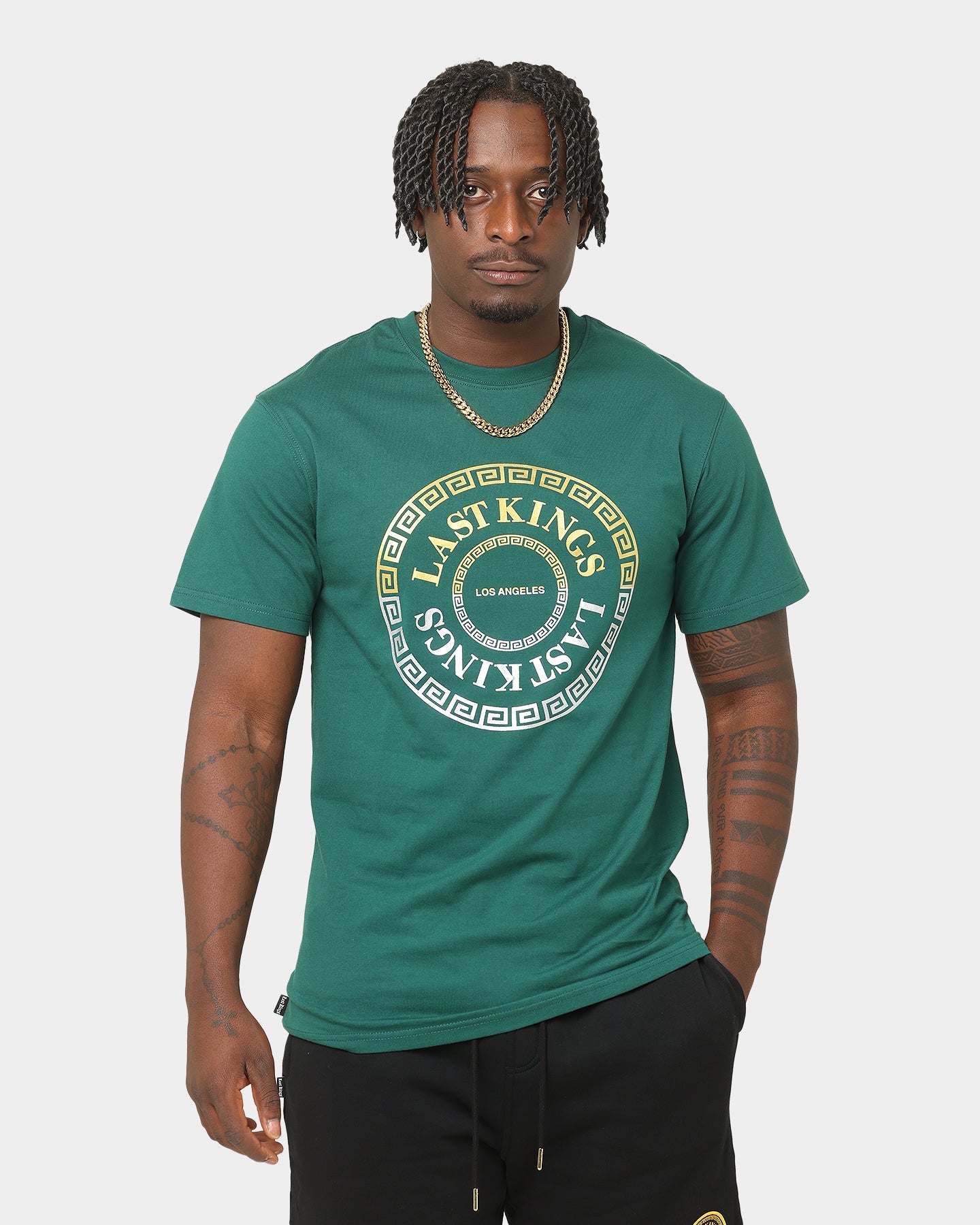 Last Kings Duotone Short Sleeve T-Shirt Teal