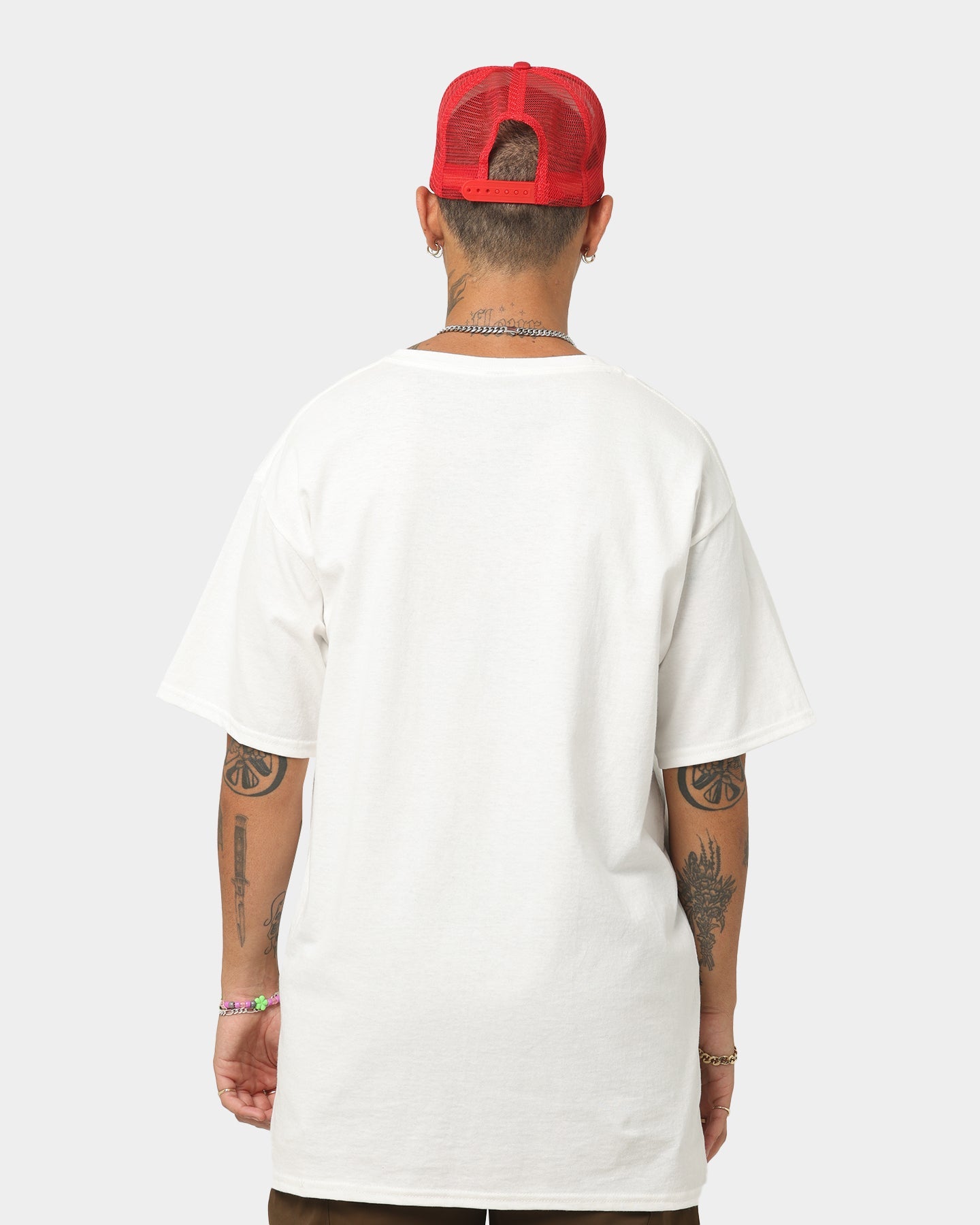 Goat Crew Drippy Smile T-Shirt White
