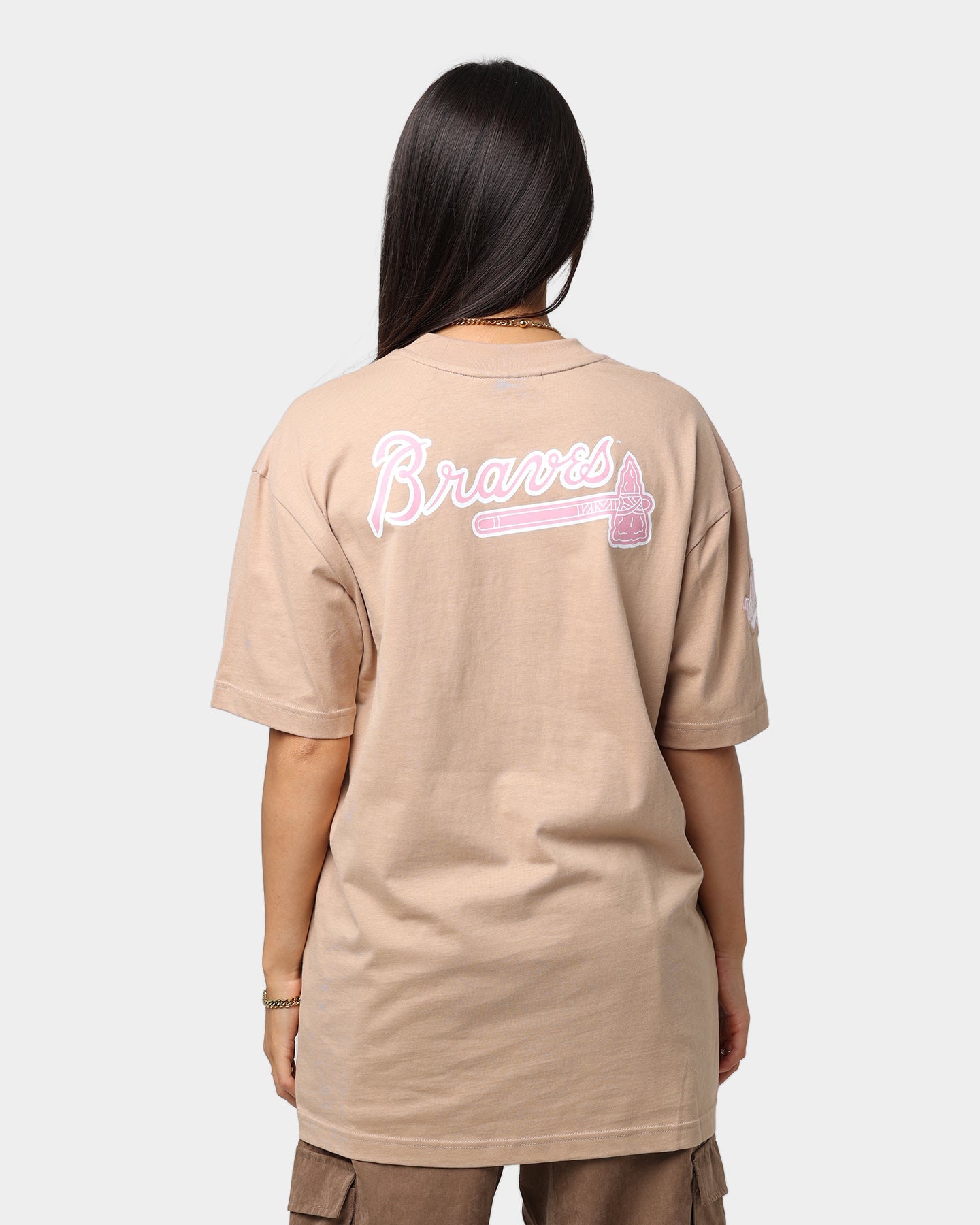 New Era Atlanta Braves Tumbleweed T-Shirt Tumbleweed Style001
