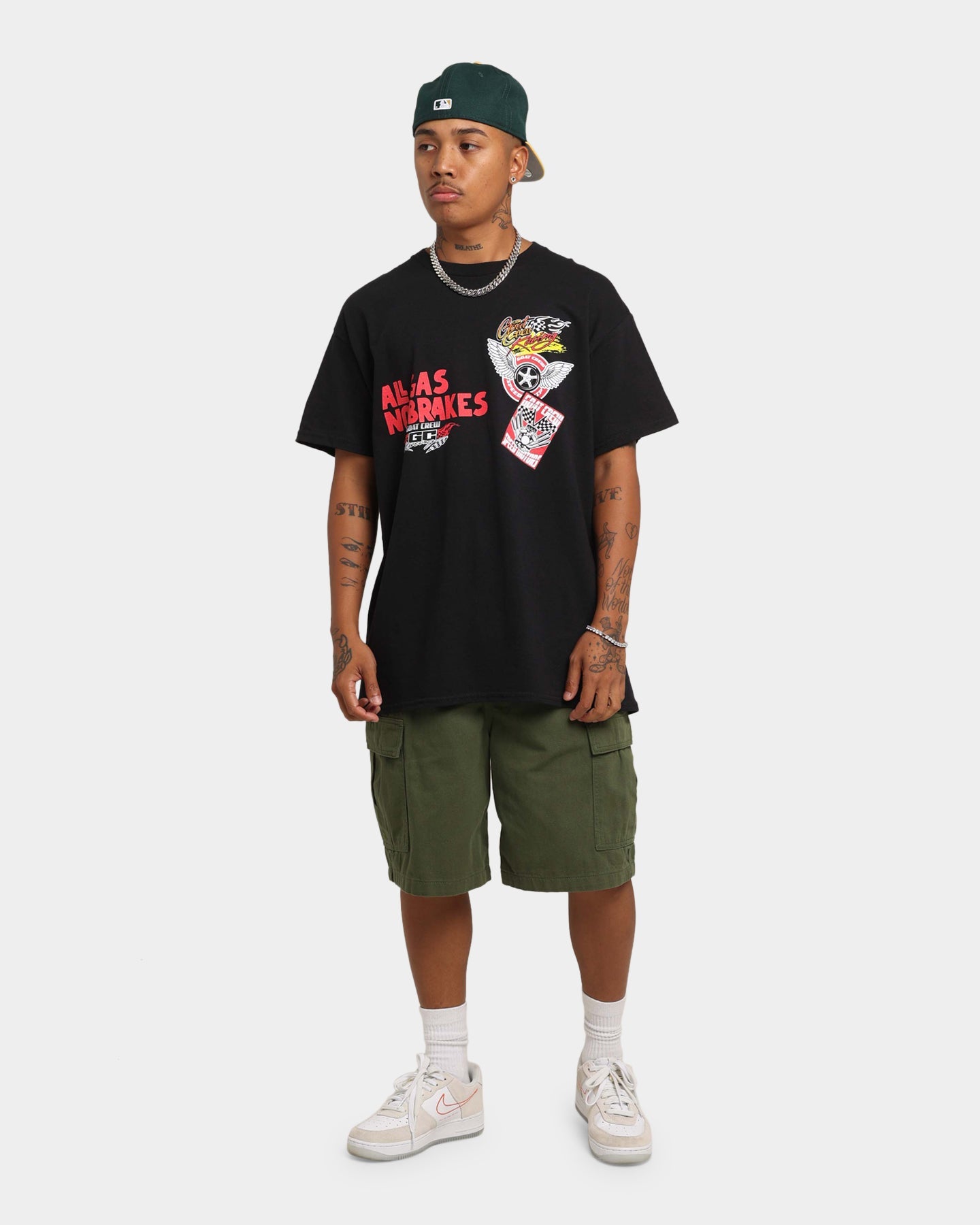 Goat Crew All Gas T-Shirt Black