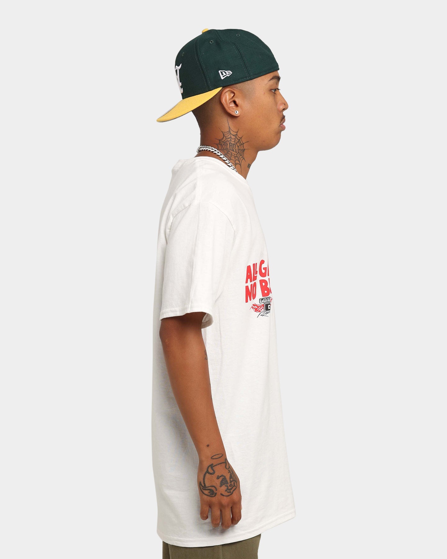 Goat Crew All Gas T-Shirt White