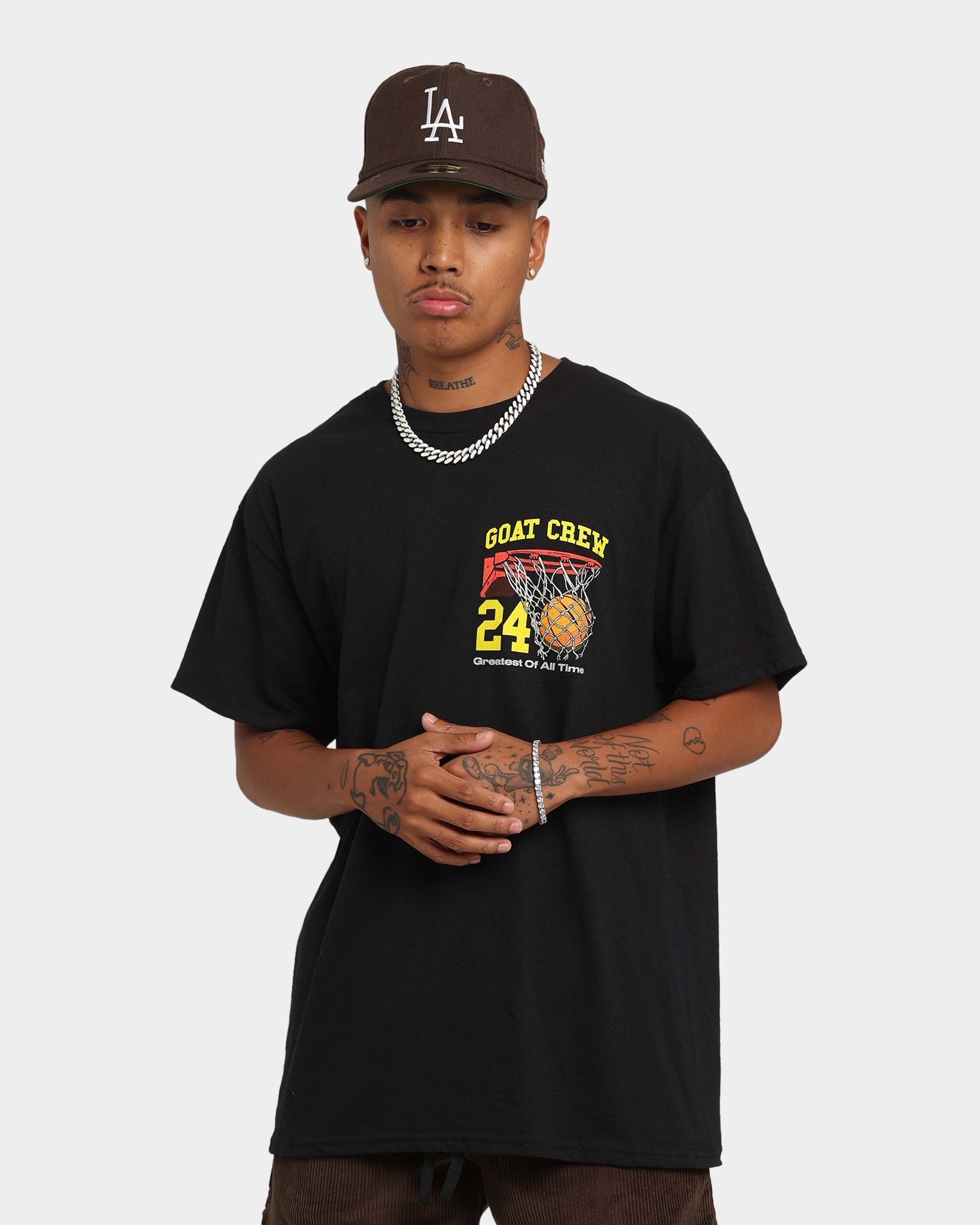 Goat Crew Greatest Baller T-Shirt Black