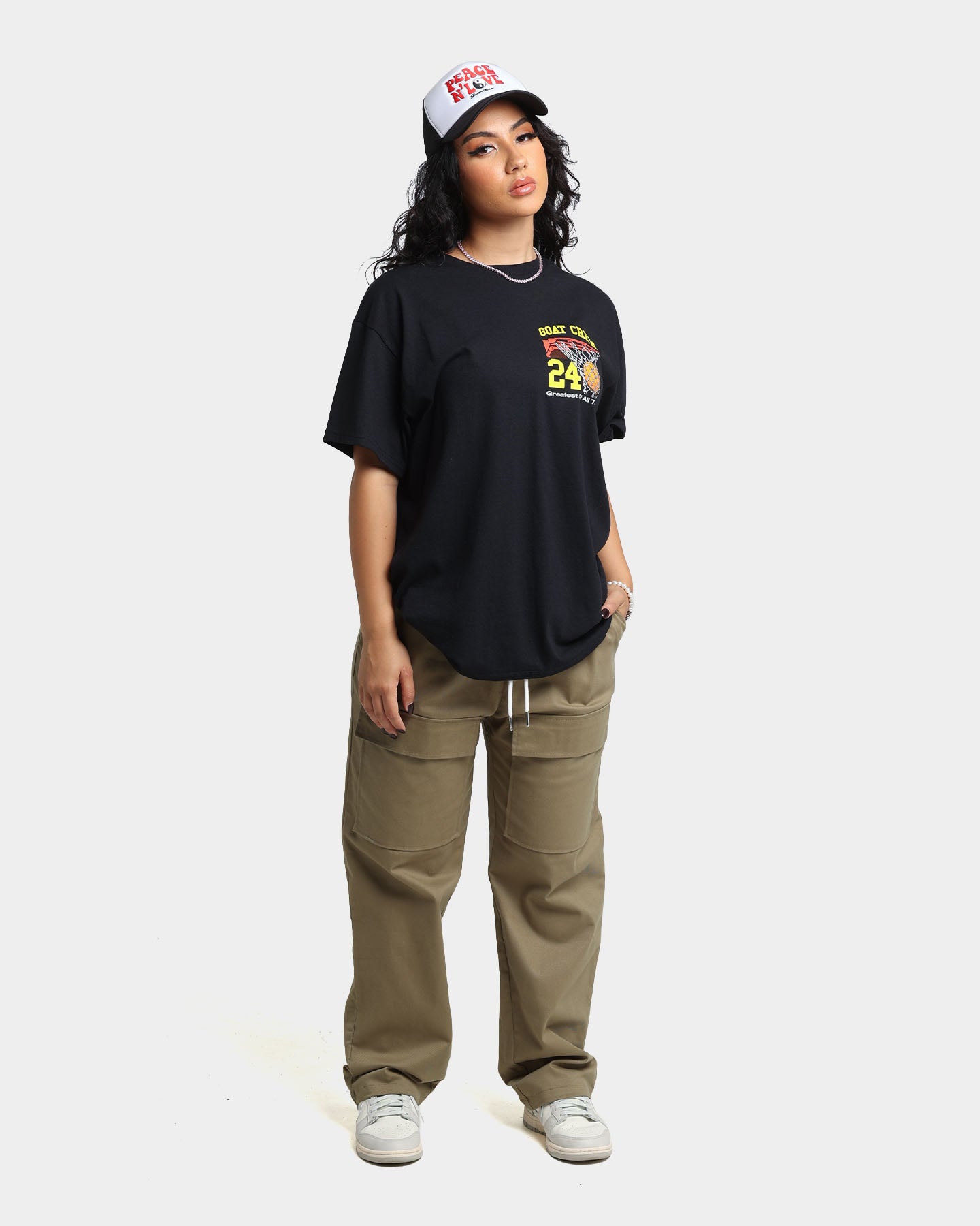 Goat Crew Greatest Baller T-Shirt Black Style001