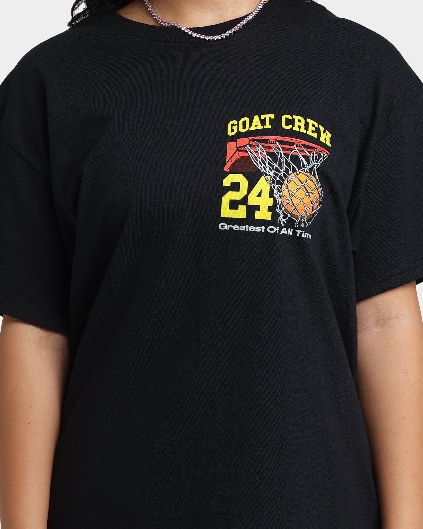 Goat Crew Greatest Baller T-Shirt Black Style001