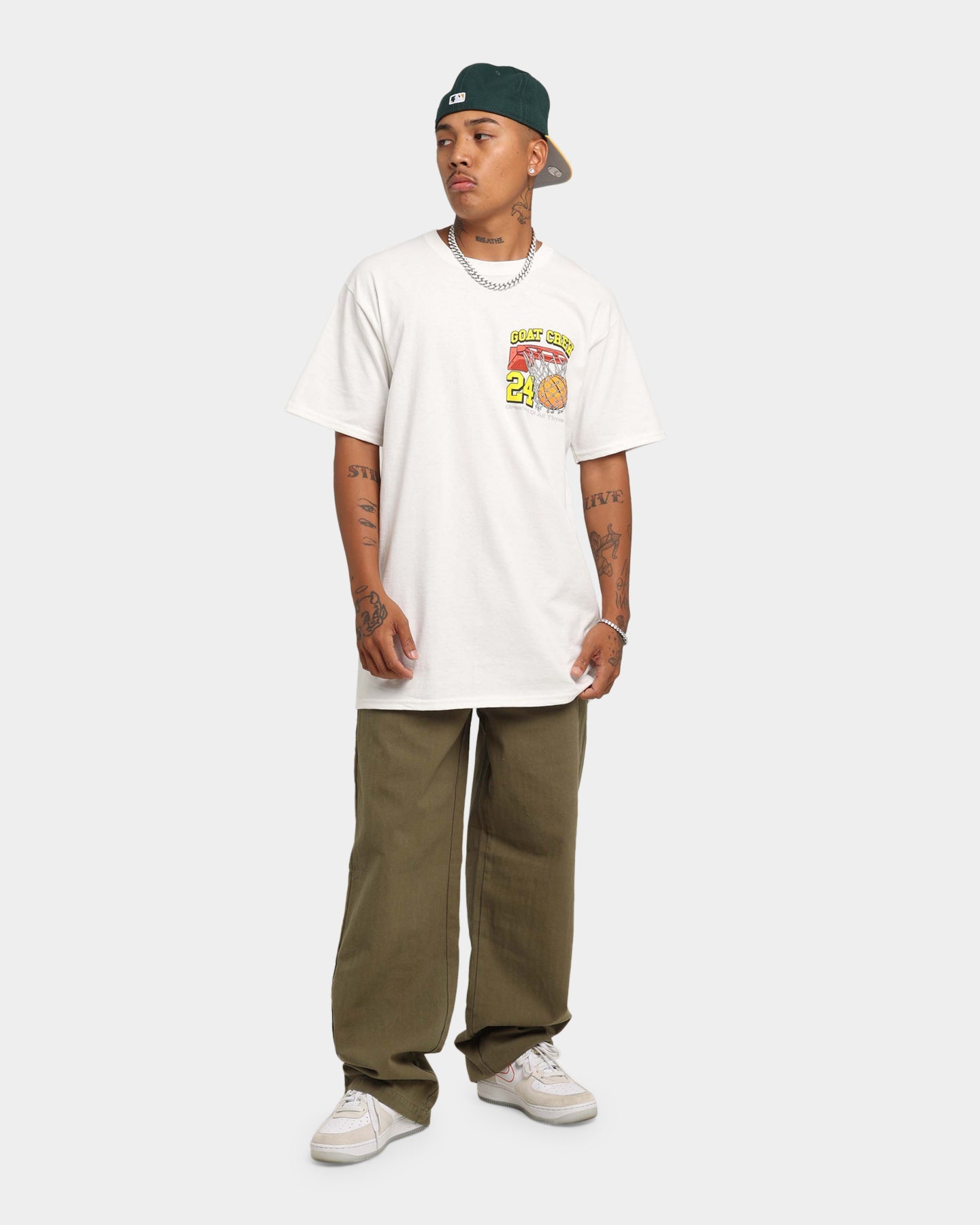 Goat Crew Greatest Baller T-Shirt White