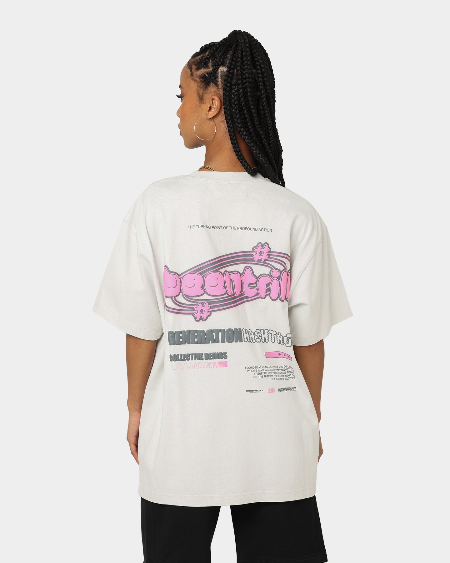 BEENTRILL Collective Beings T-Shirt Grey/Grey Style001