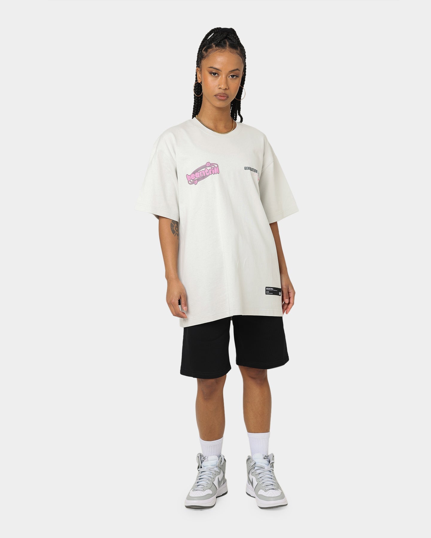 BEENTRILL Collective Beings T-Shirt Grey/Grey Style001
