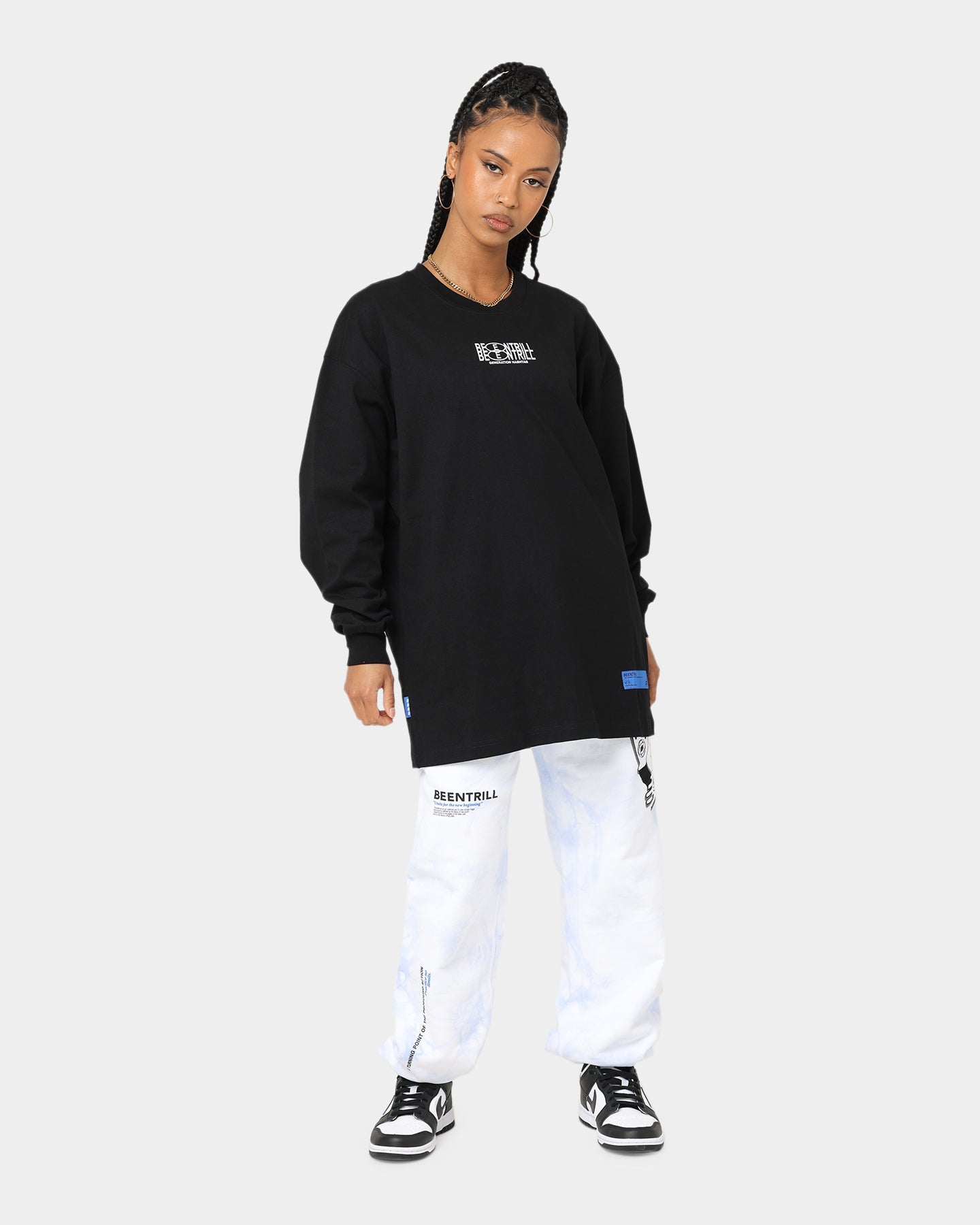 BEENTRILL New Generation Long Sleeve T-Shirt Black Style001