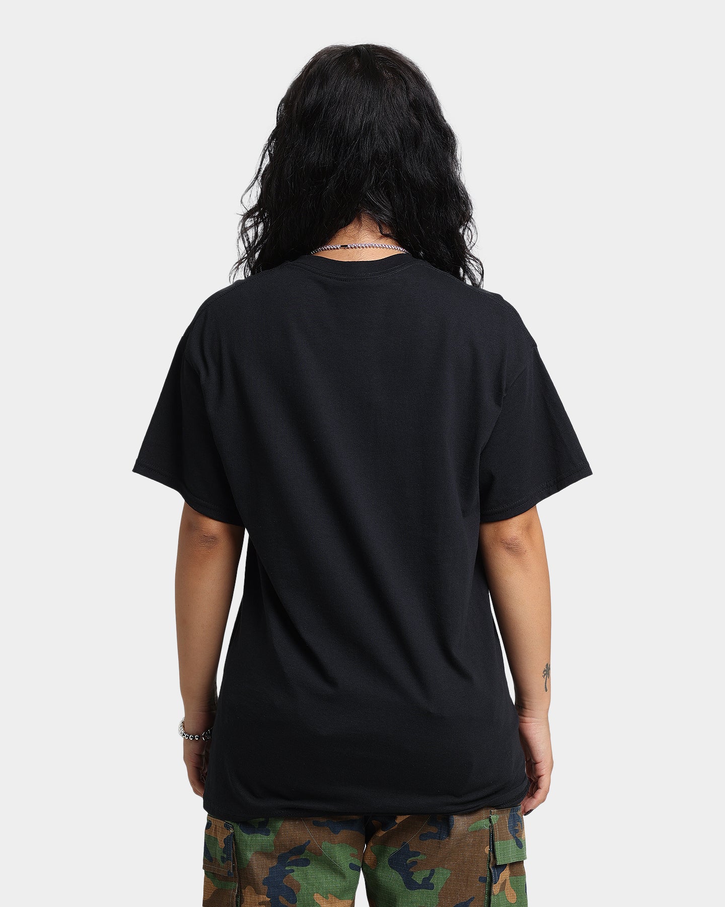 Goat Crew Baller Skeleton Blockout T-Shirt Black Style001