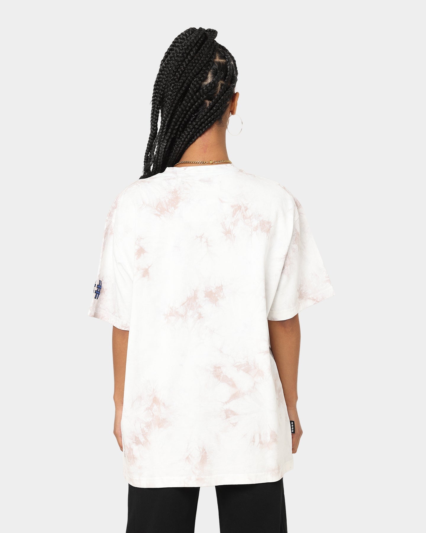 BEENTRILL Together Tie Dye T-Shirt Tie Dye Grey Style001
