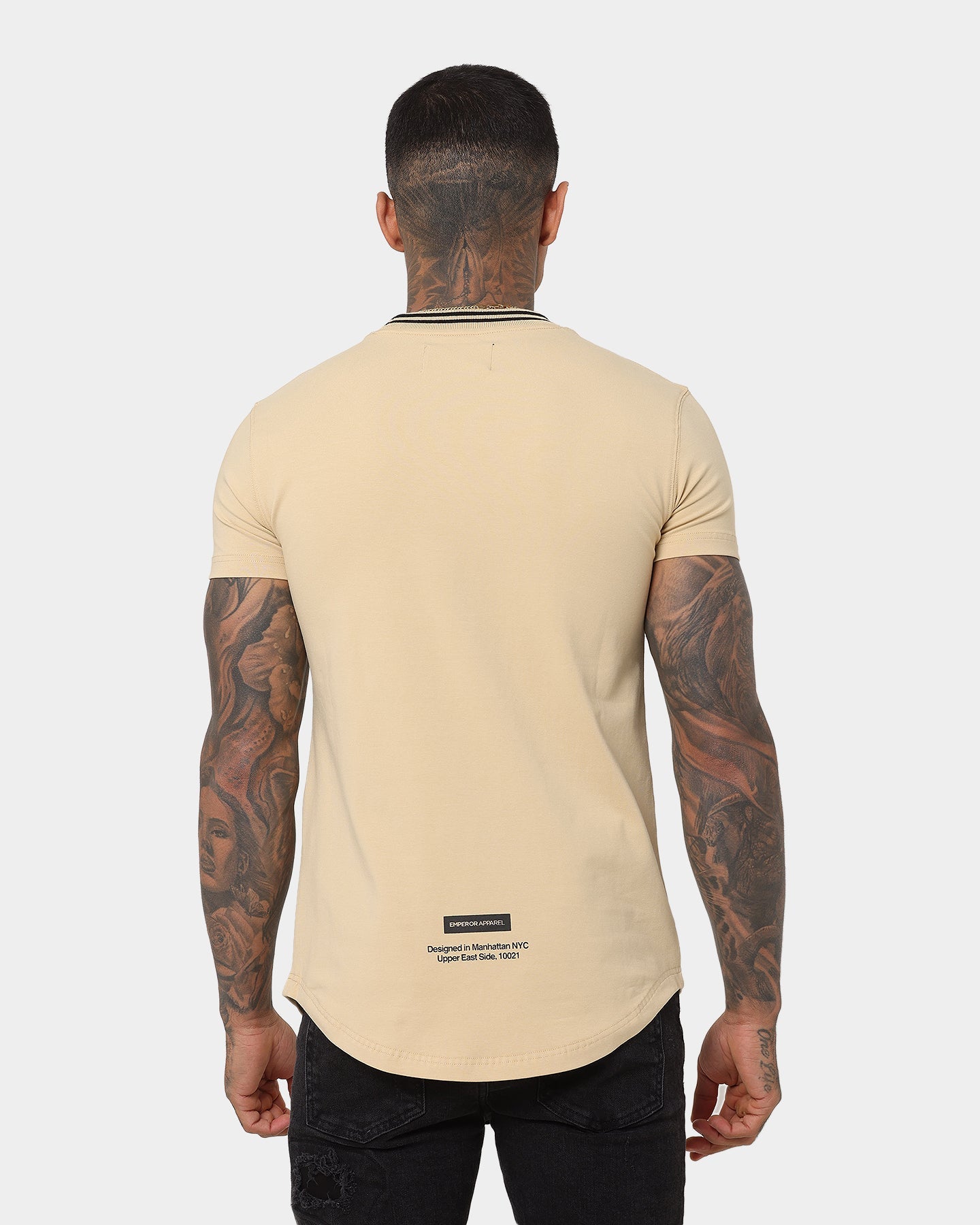 Emperor Apparel City After Dark Short Sleeve T-Shirt Stone