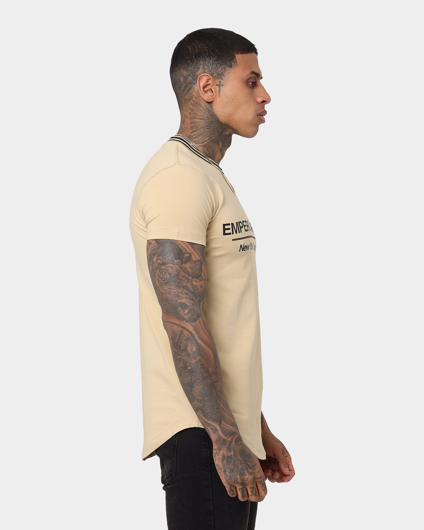 Emperor Apparel City After Dark Short Sleeve T-Shirt Stone