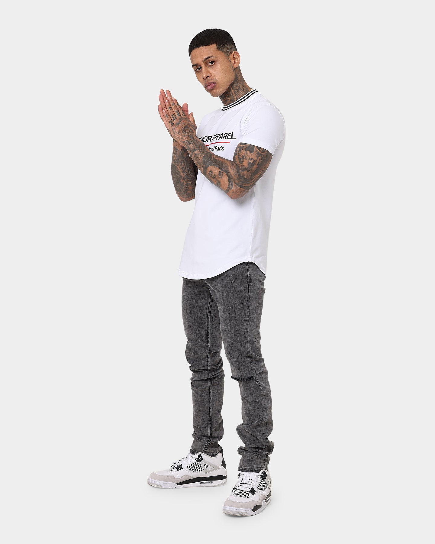 Emperor Apparel City After Dark Short Sleeve T-Shirt White