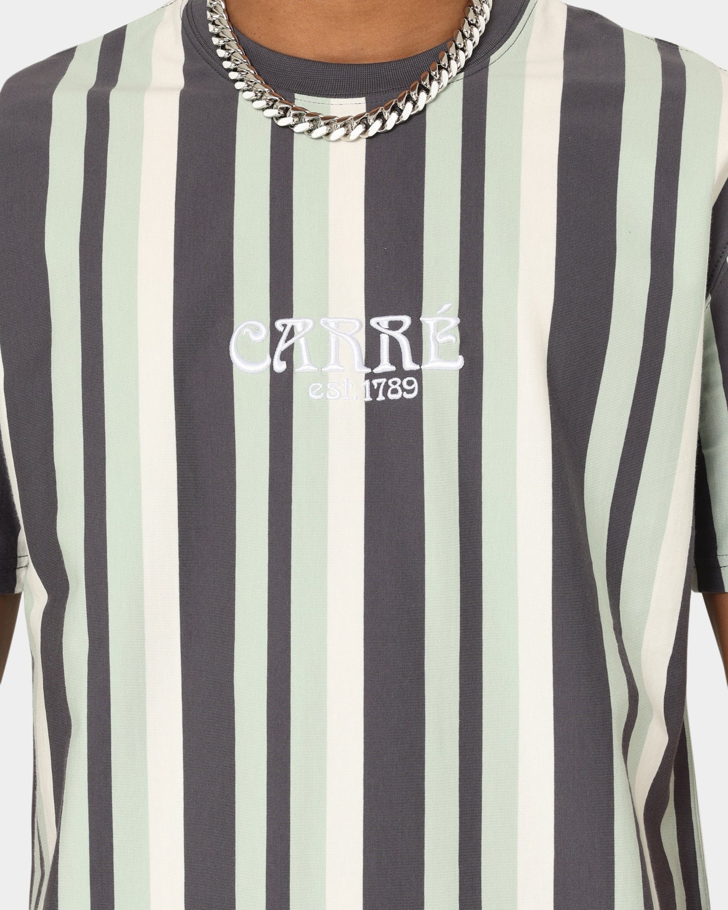Carr√© La Band√© Classic T-Shirt Charcoal/Green
