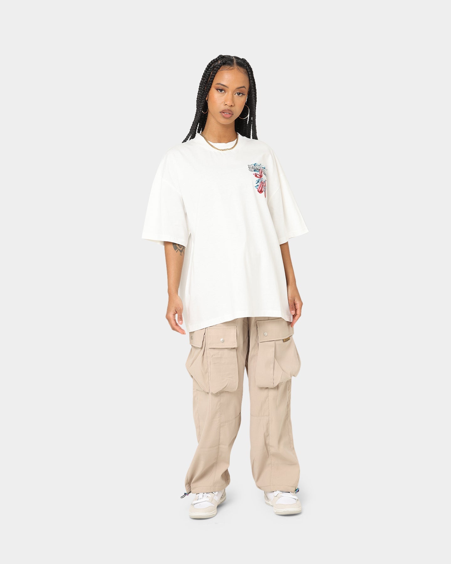 Loiter Chroma T-Shirt Off White Style001