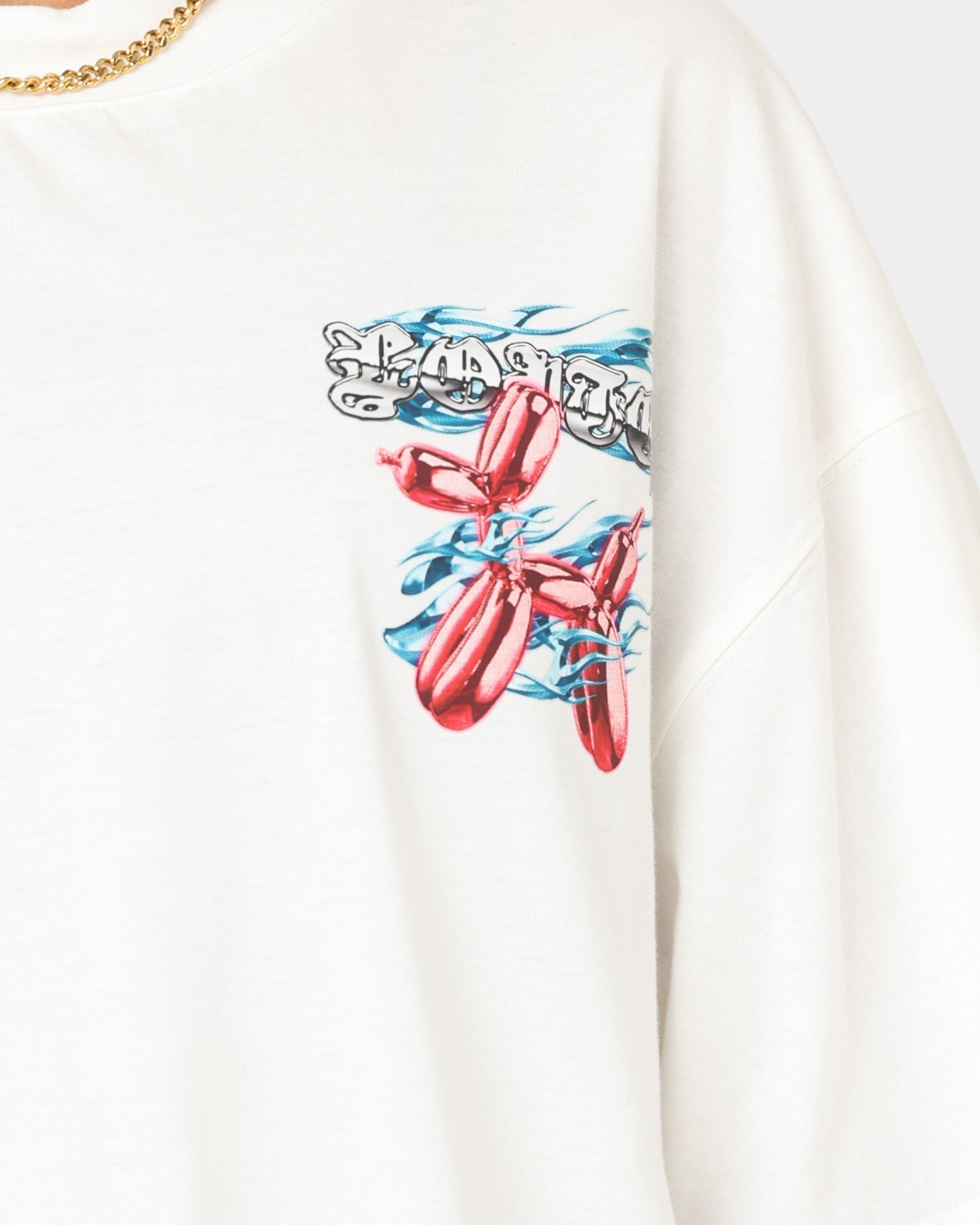 Loiter Chroma T-Shirt Off White Style001
