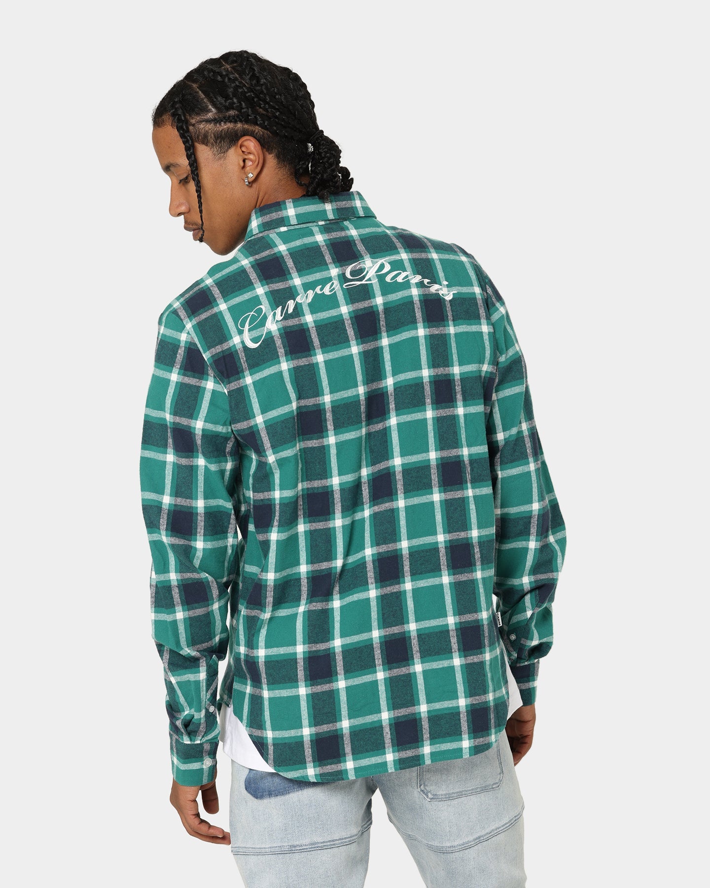 Carr√© Revolutionnaires Flannel Shirt Deep Teal