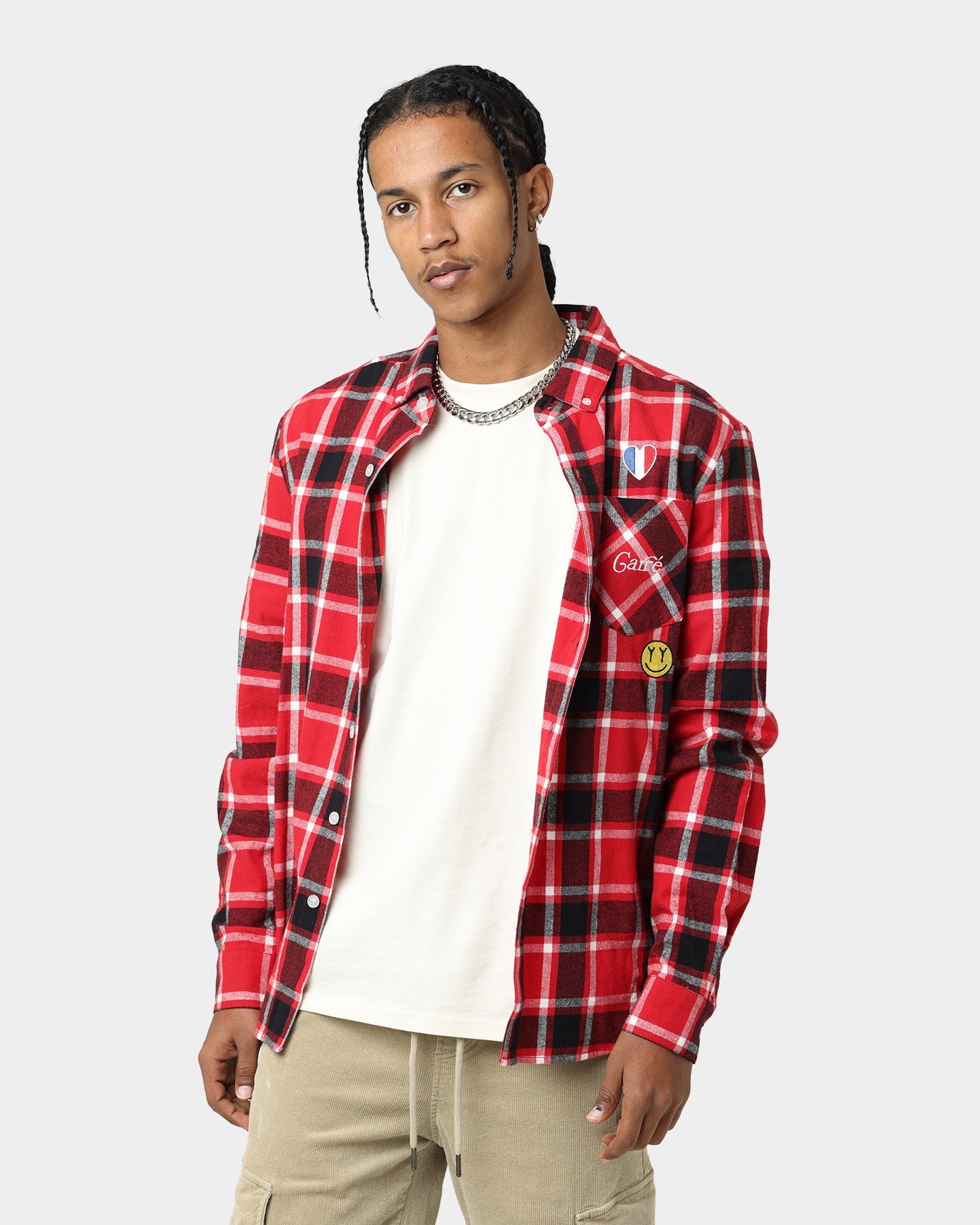 Carr√© Revolutionnaires Flannel Shirt Red
