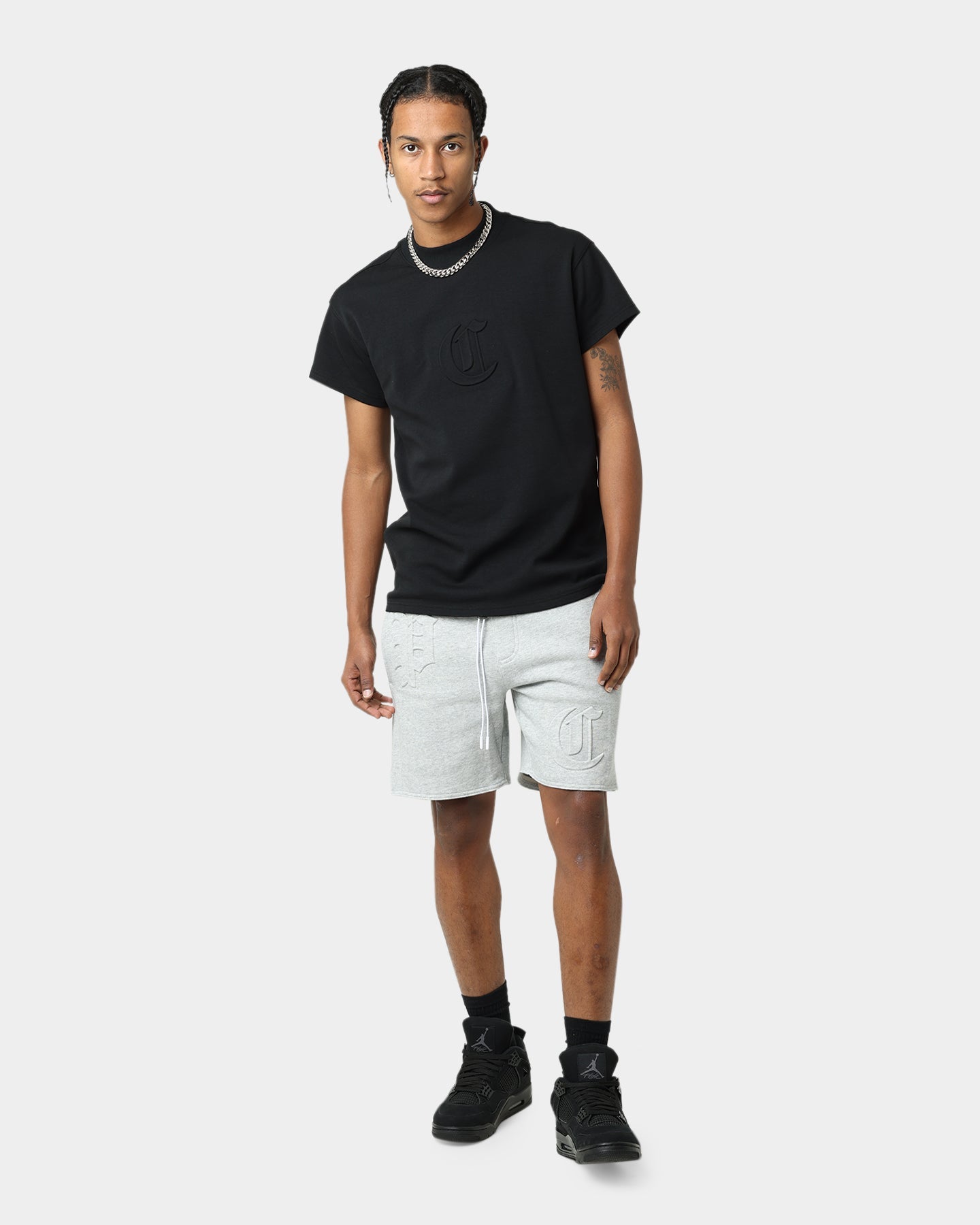 Carr√© CP Mock Neck T-Shirt Black