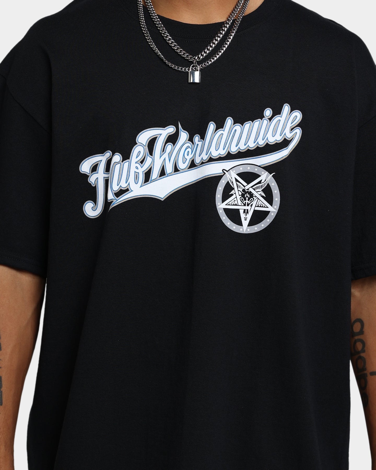 HUF X Thrasher Portola T-Shirt Black