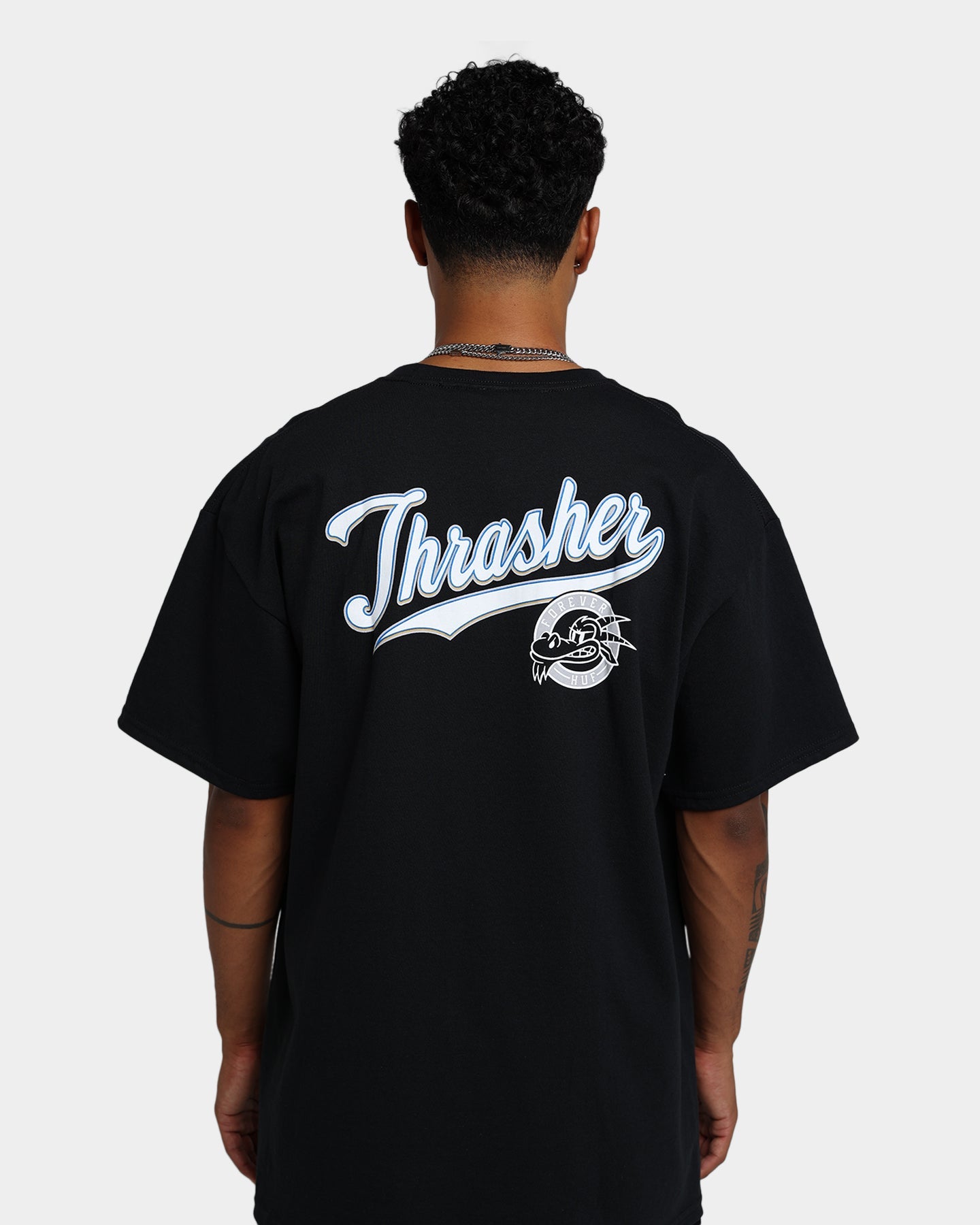 HUF X Thrasher Portola T-Shirt Black