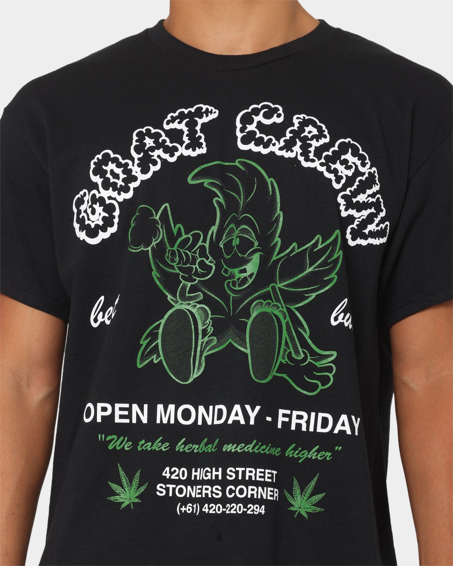 Goat Crew Best Buds T-Shirt Black