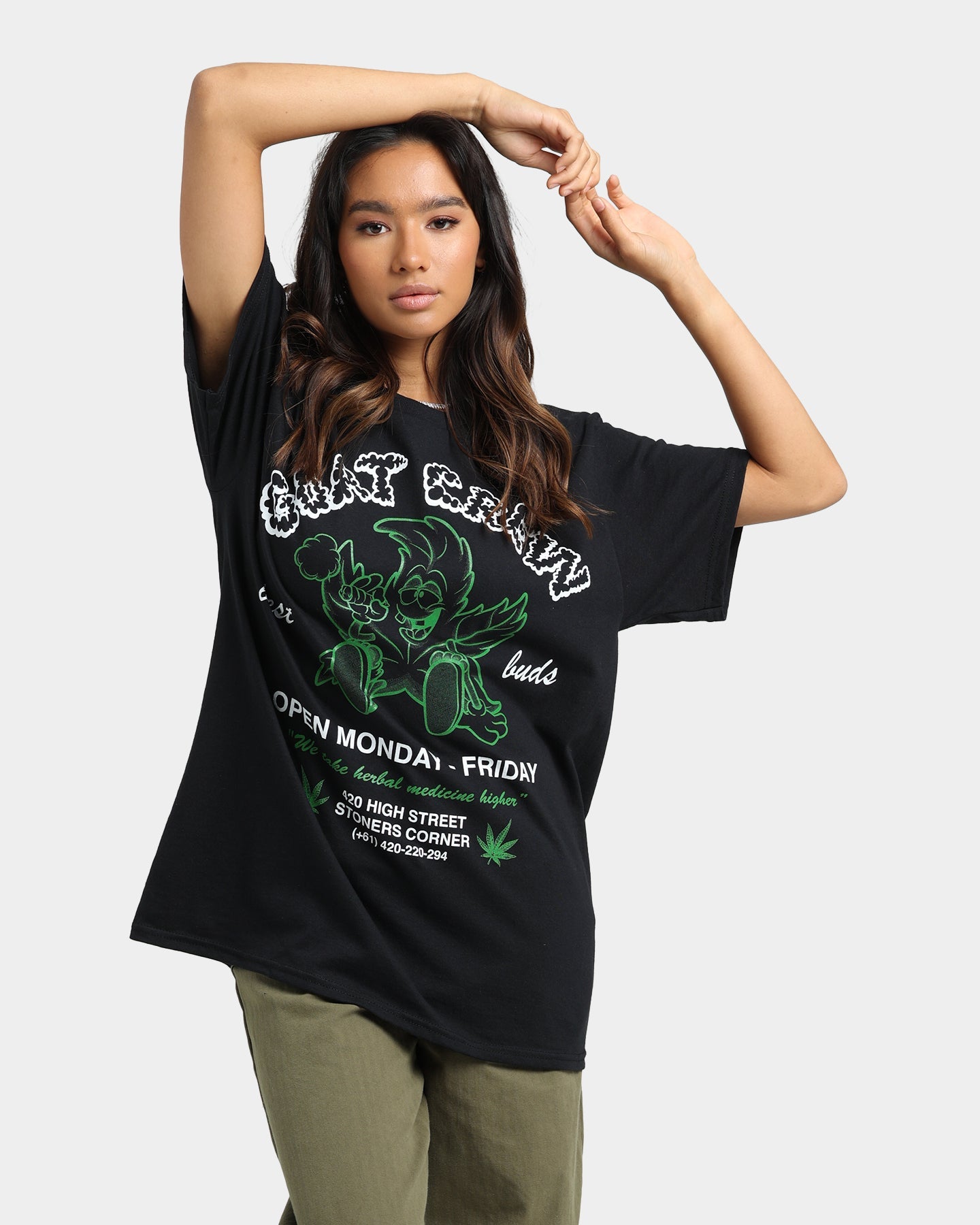 Goat Crew Best Buds T-Shirt Black Style001